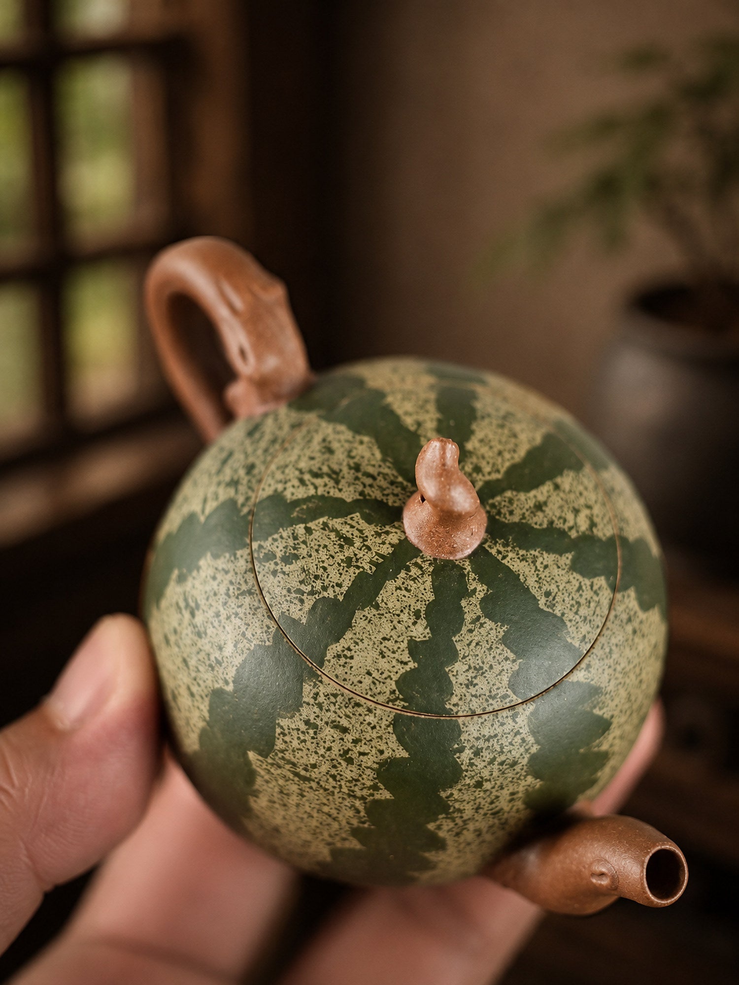 Product view 2 of 100ml Sculptural Form zisha teapot in Zini Clay, No. 299