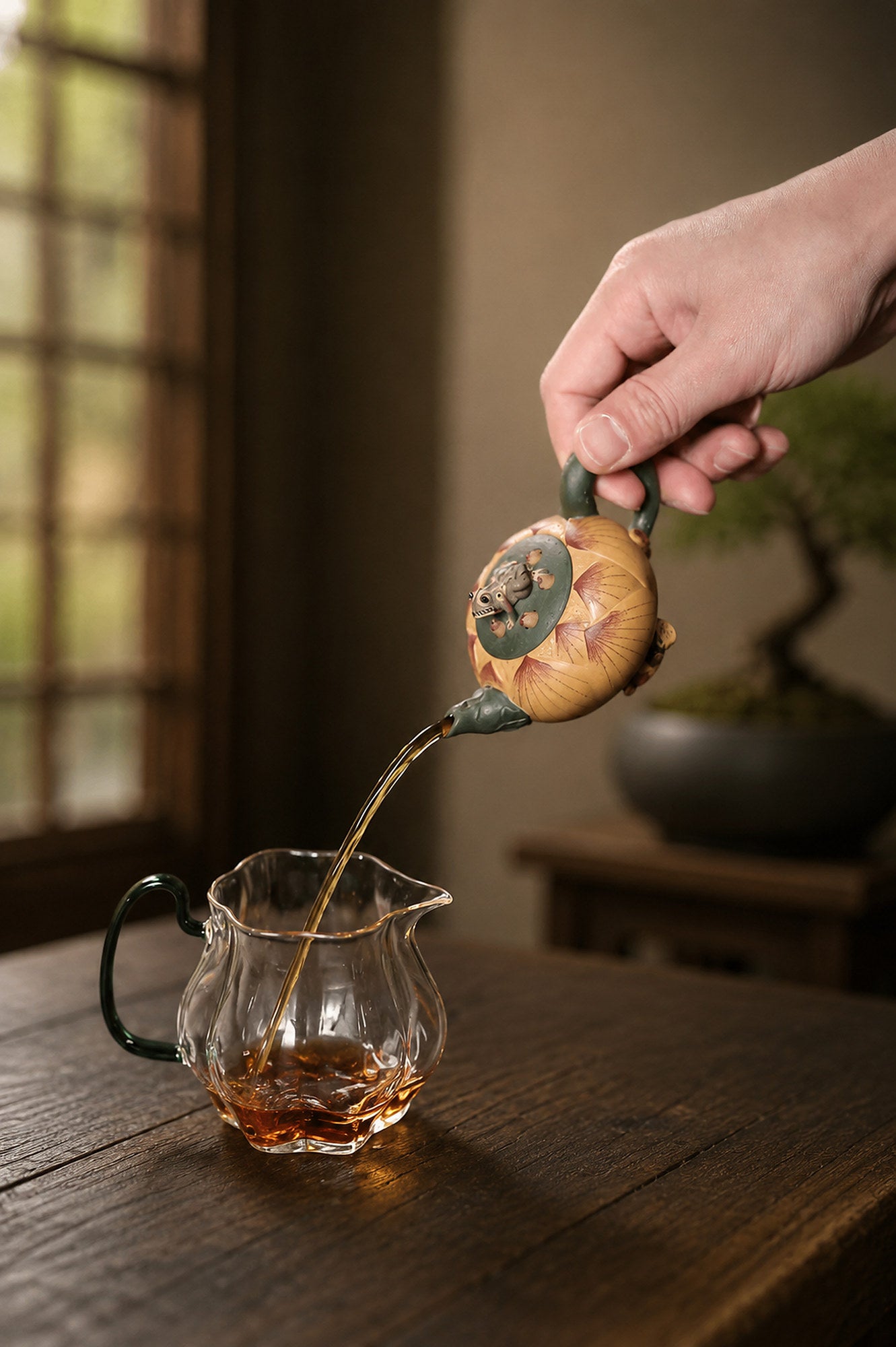 Product view 3 of 100ml Sculptural Form zisha teapot in Zini Clay, No. 303