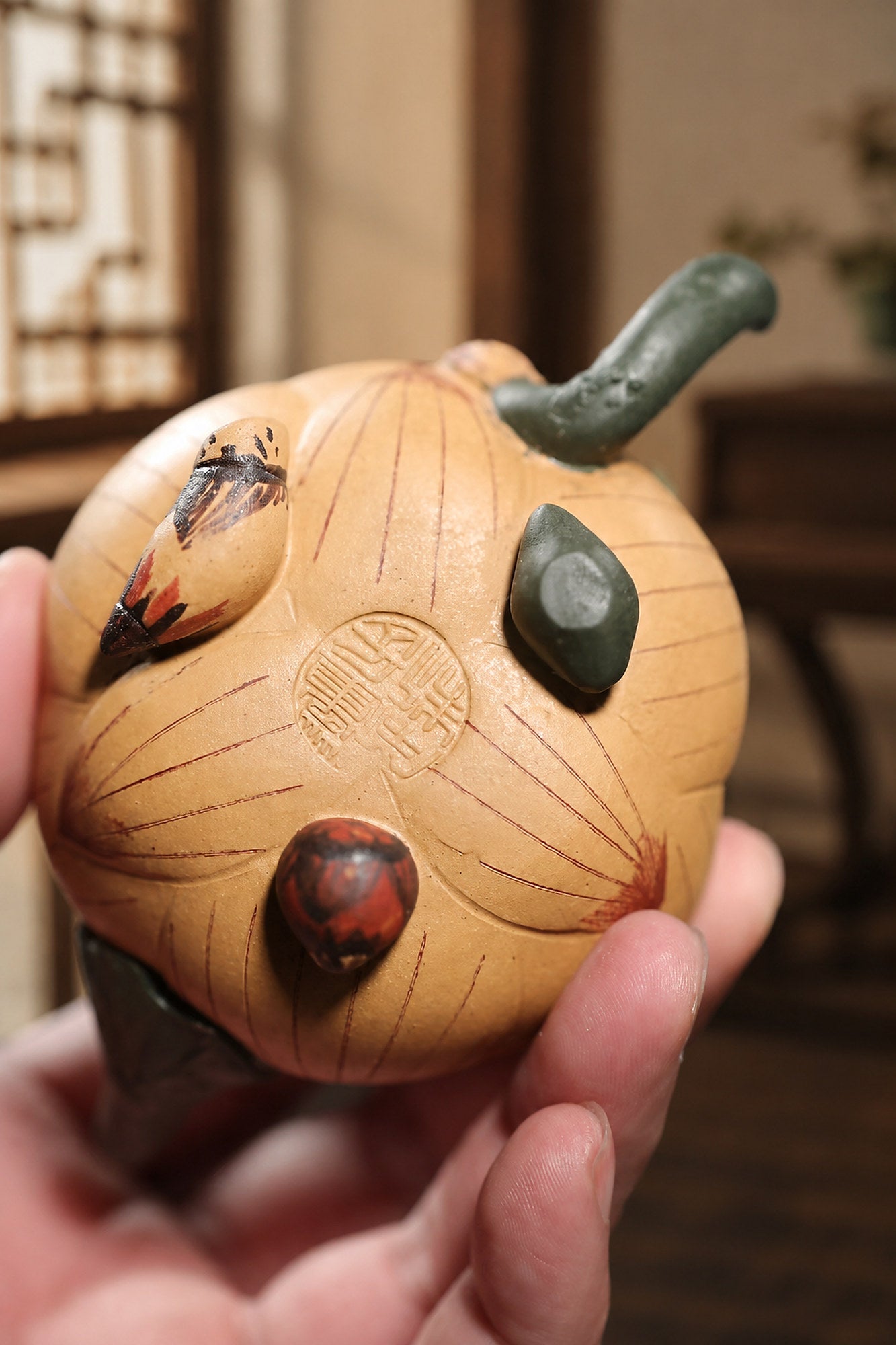 Product view 4 of 100ml Sculptural Form zisha teapot in Zini Clay, No. 303