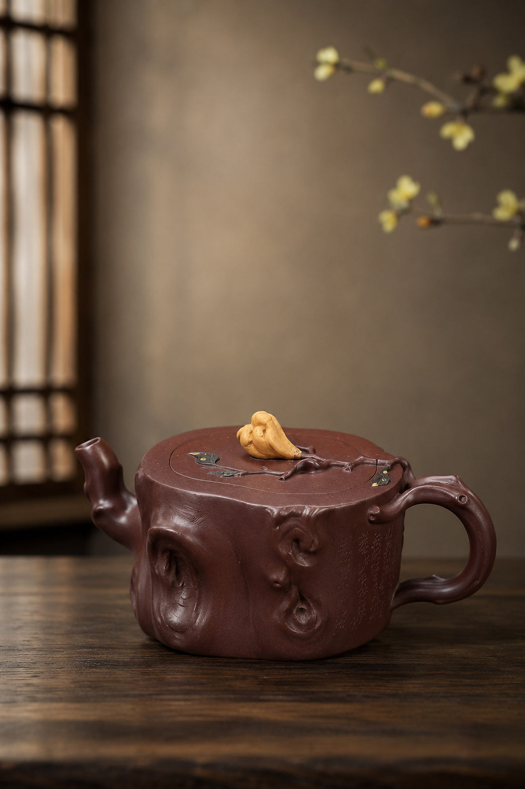 Product view 7 of 220ml Sculptural Form zisha teapot in Zini Clay, No. 367