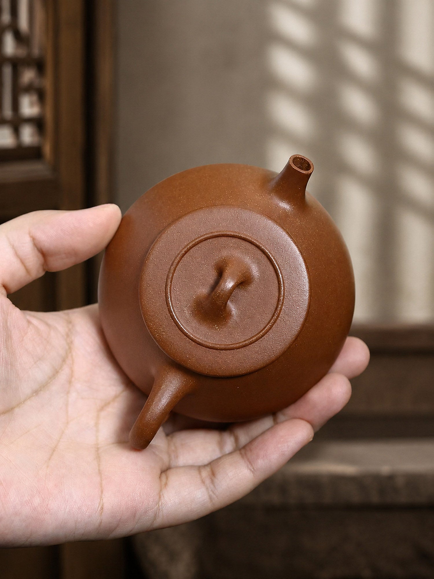Product view 1 of 130ml Shipiao zisha teapot in Aged Duanni Clay, No. 410