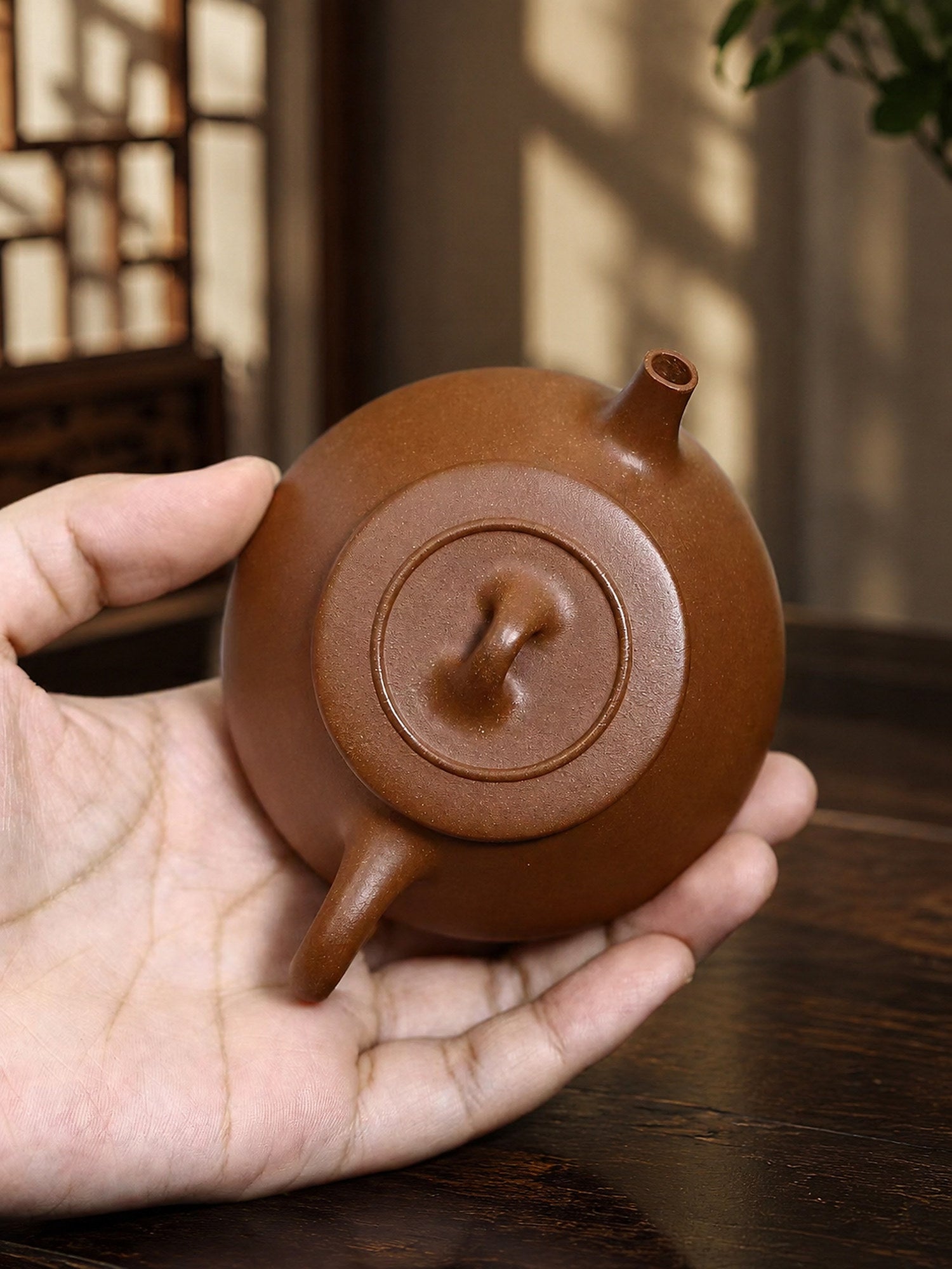 Product view 2 of 130ml Shipiao zisha teapot in Aged Duanni Clay, No. 410