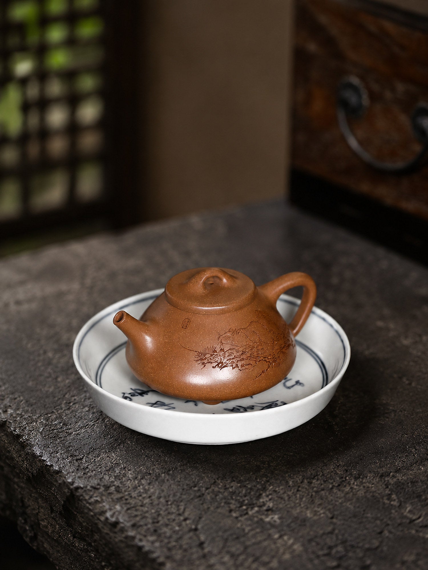 Product view 4 of 150ml Shipiao zisha teapot in Aged Duanni Clay, No. 413