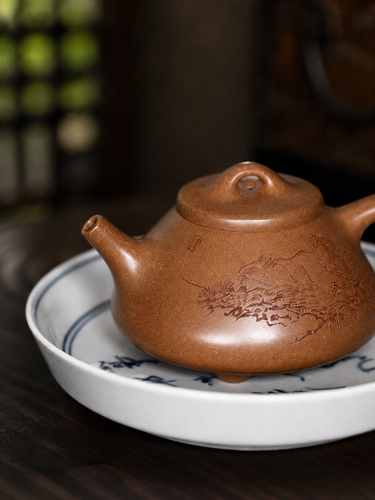 Product view 5 of 150ml Shipiao zisha teapot in Aged Duanni Clay, No. 413