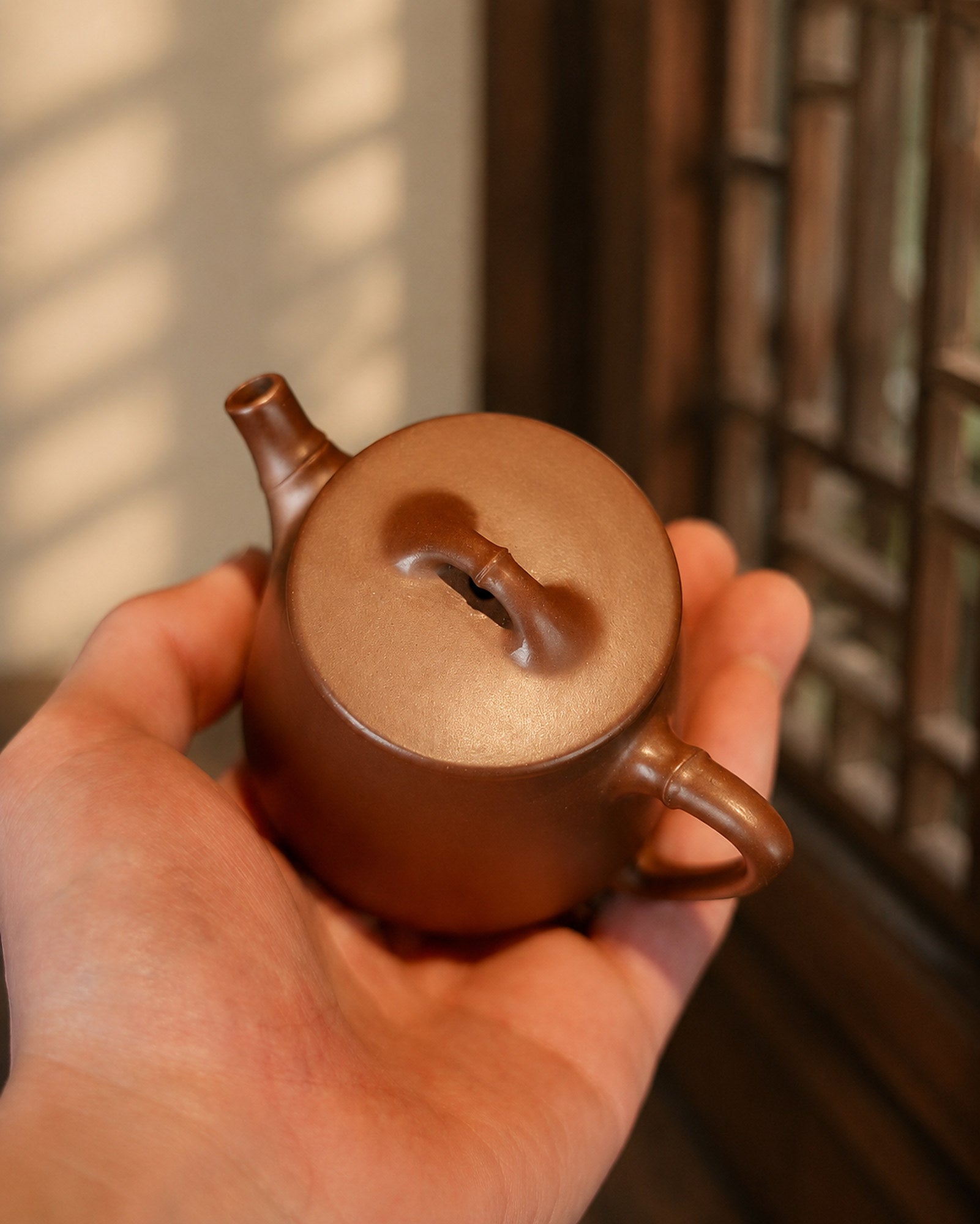 Product view 3 of 120ml Shipiao zisha teapot in Aged Zini Clay, No. 396