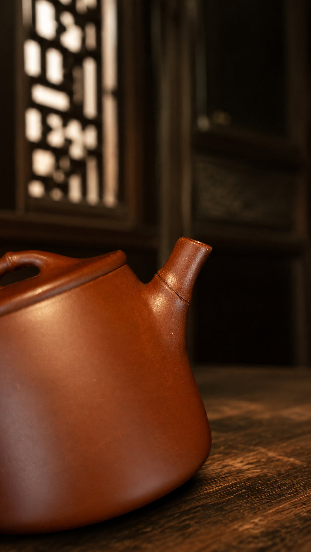 Product view 6 of 120ml Shipiao zisha teapot in Aged Zini Clay, No. 396