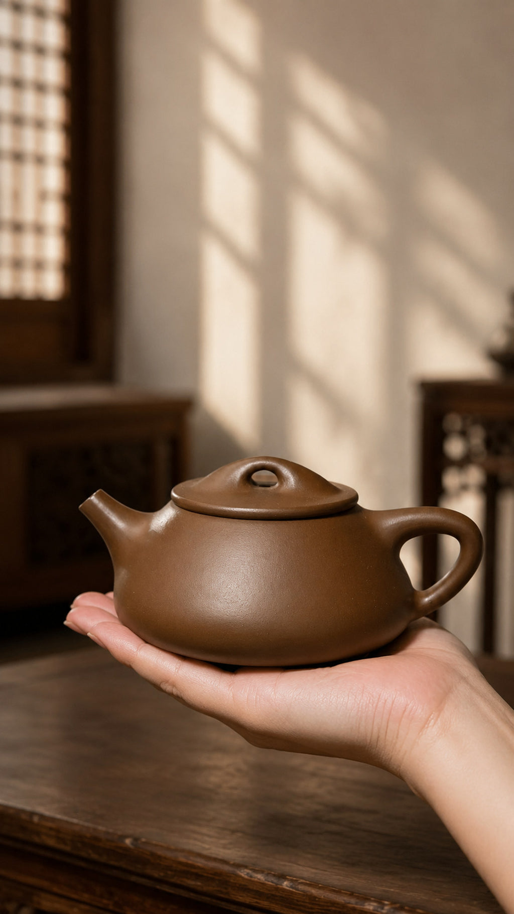 Product view 2 of 200ml Shipiao zisha teapot in Chijin Zini Clay, No. 163