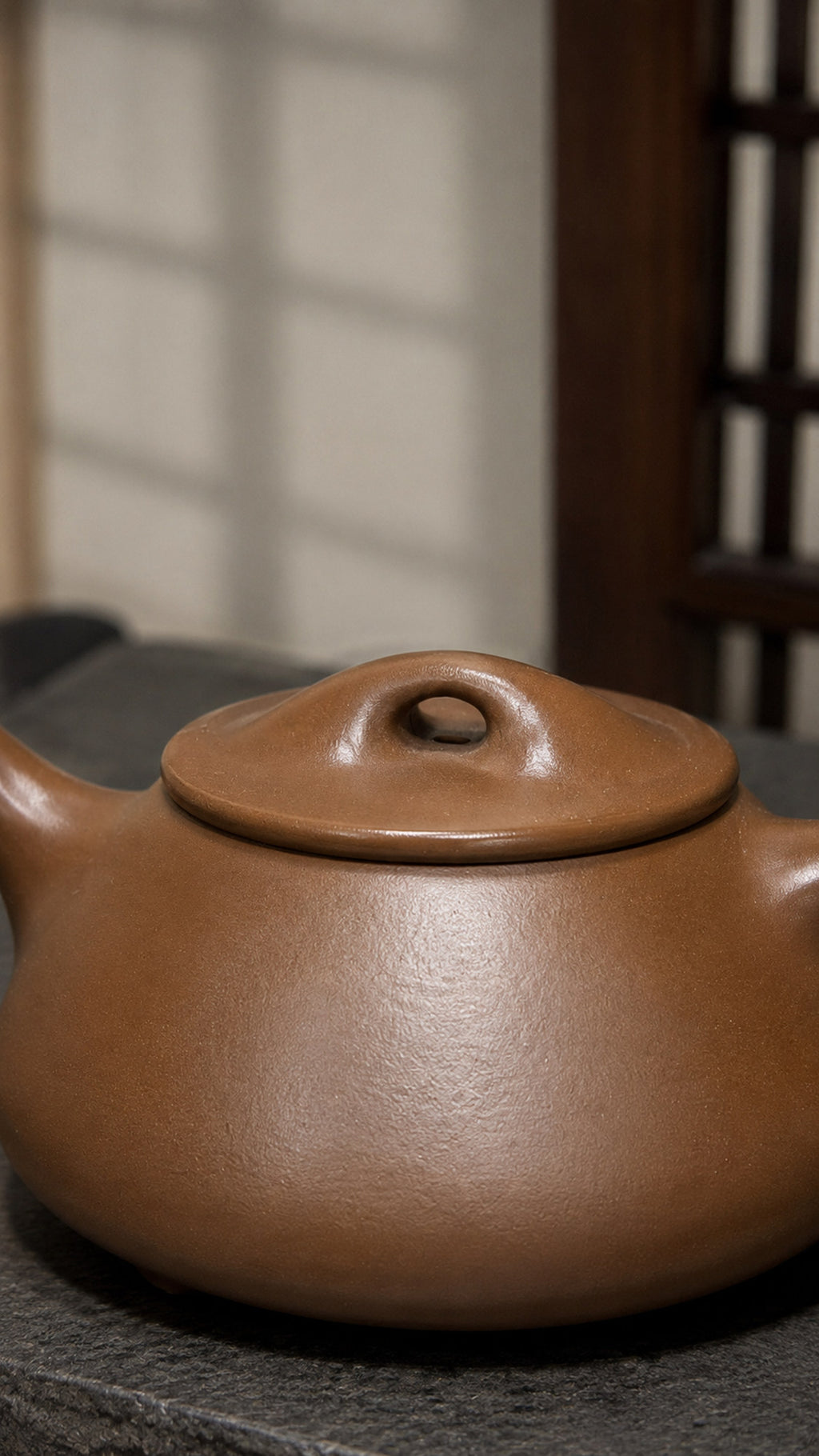 Product view 3 of 200ml Shipiao zisha teapot in Chijin Zini Clay, No. 163