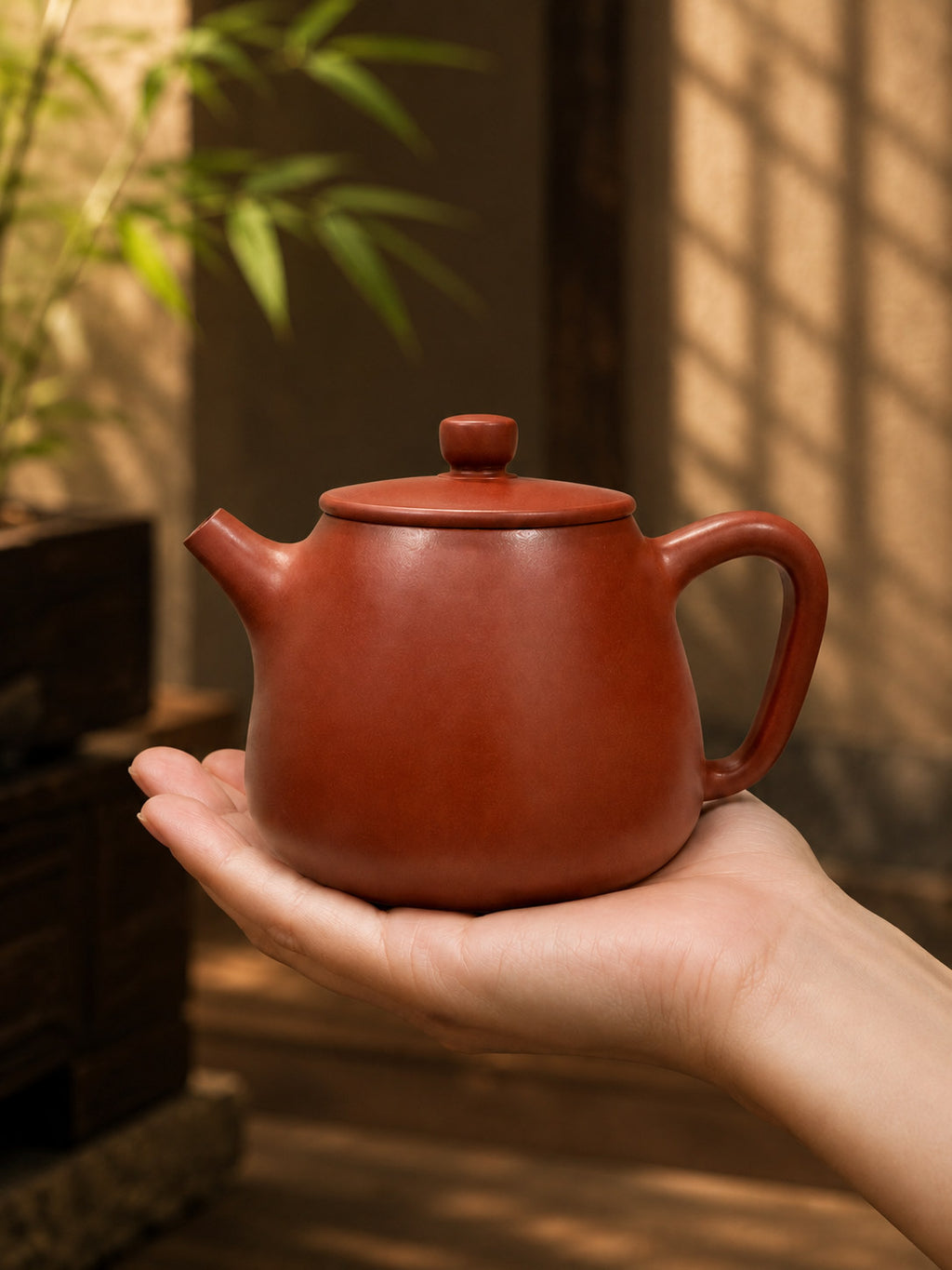 Product view 2 of 160ml Shipiao zisha teapot in Dahongpao Clay, No. 086