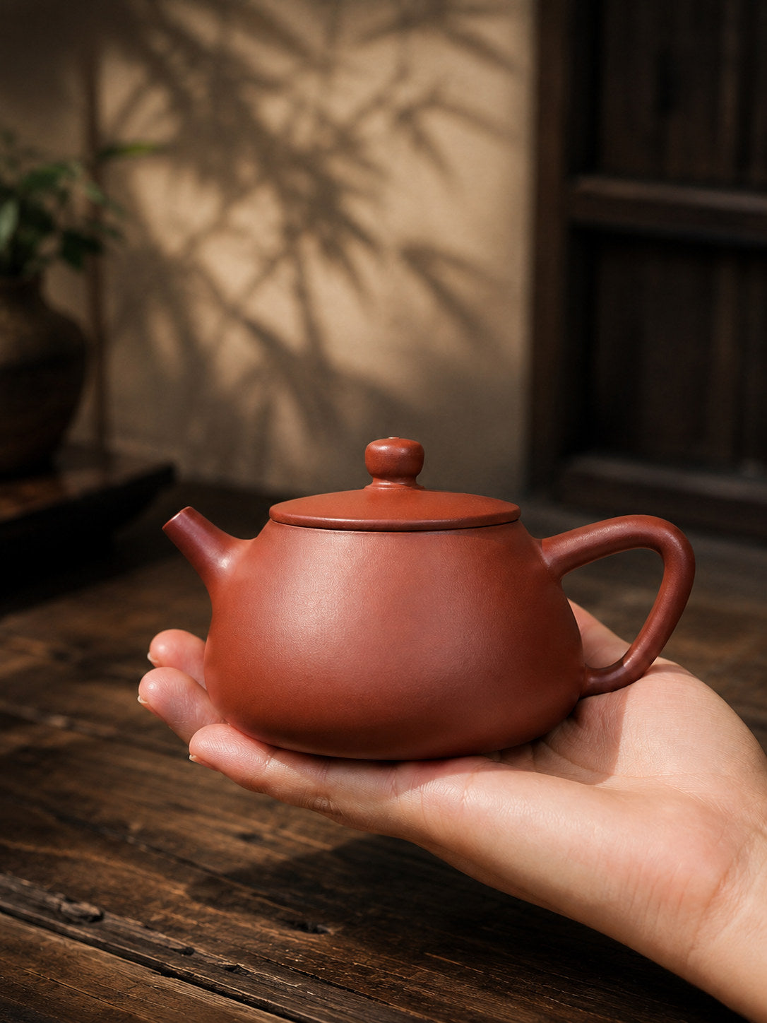 Product view 2 of 180ml Shipiao zisha teapot in Dahongpao Clay, No. 087
