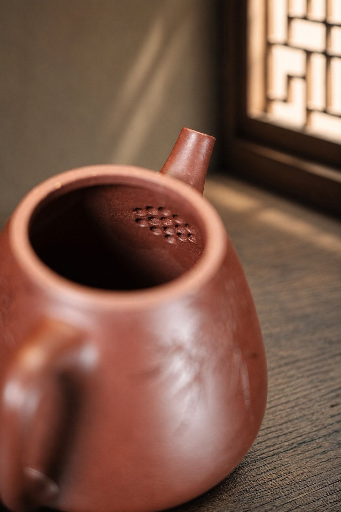 Product view 1 of 140ml Shipiao zisha teapot in Dicaoqing Zini Clay, No. 450