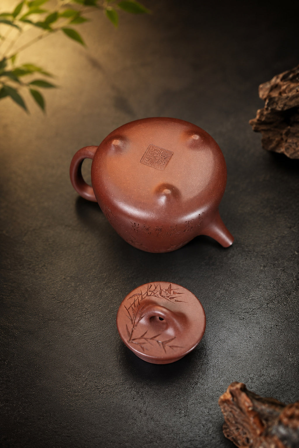 Product view 9 of 140ml Shipiao zisha teapot in Dicaoqing Zini Clay, No. 450