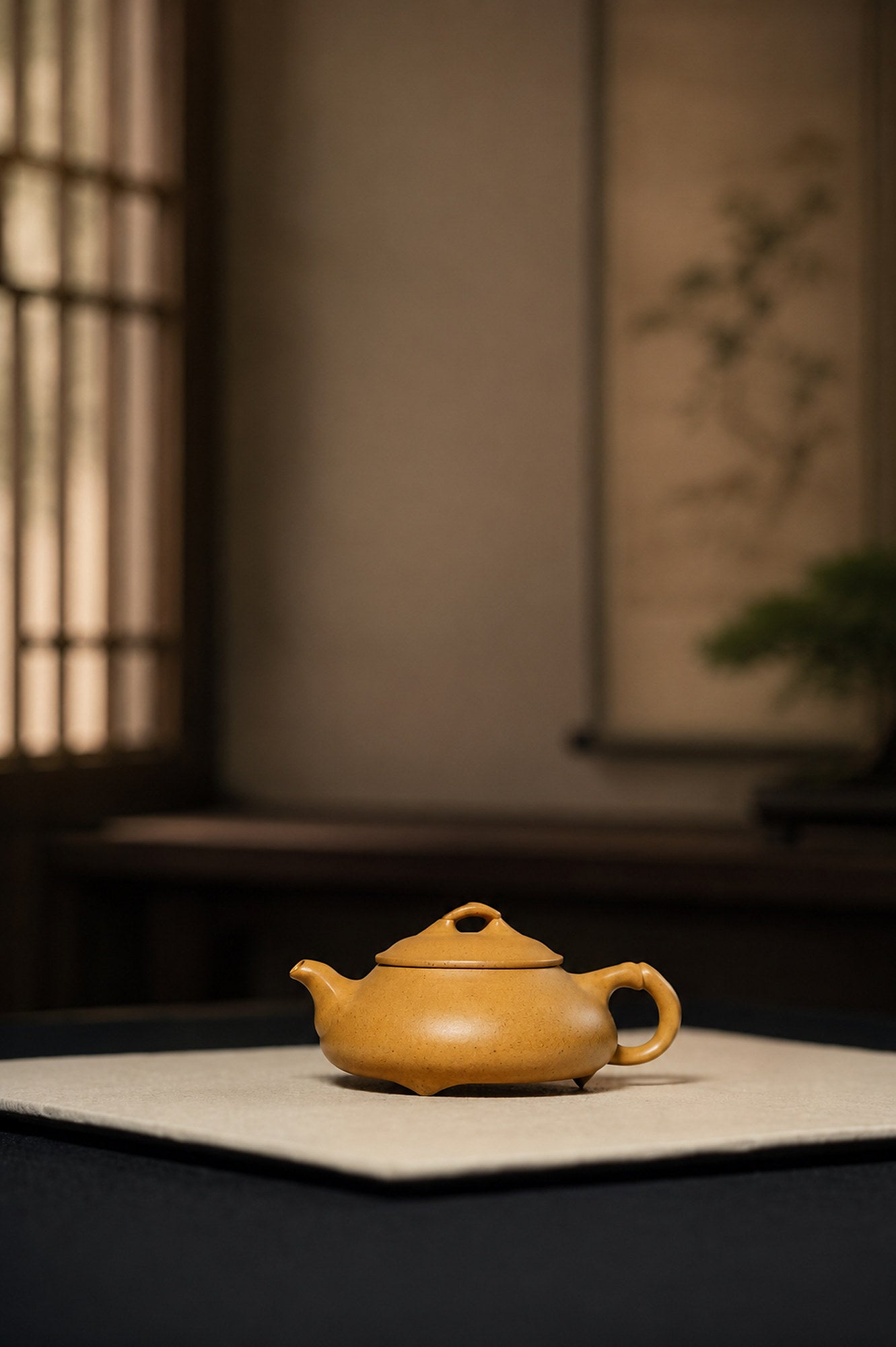 Product view 3 of 100ml Shipiao zisha teapot in Golden Duanni Clay, No. 258