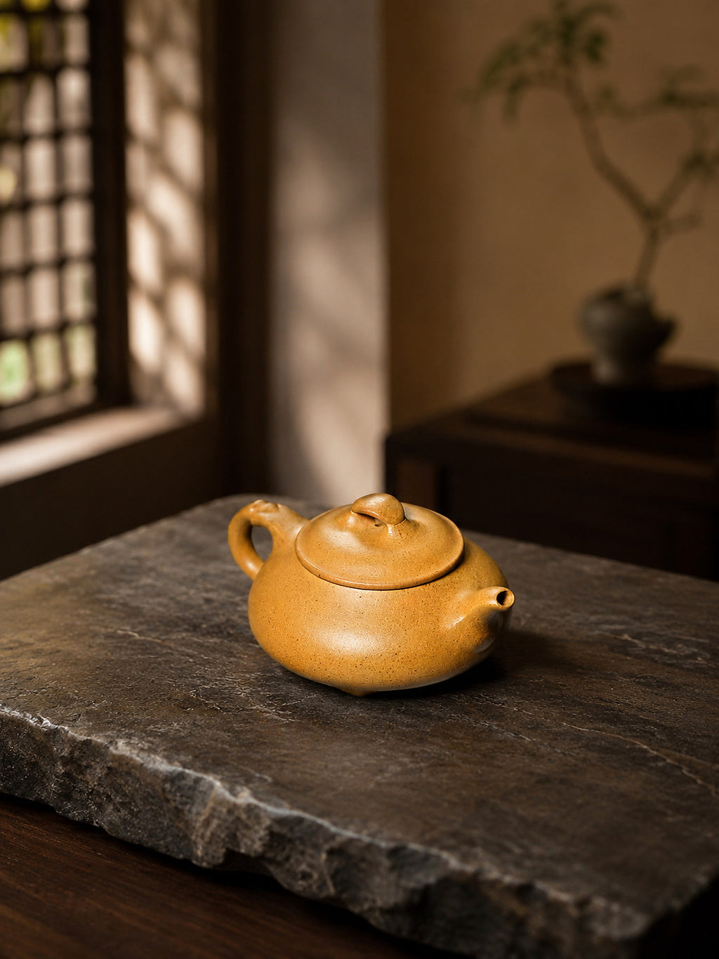 Product view 4 of 100ml Shipiao zisha teapot in Golden Duanni Clay, No. 258