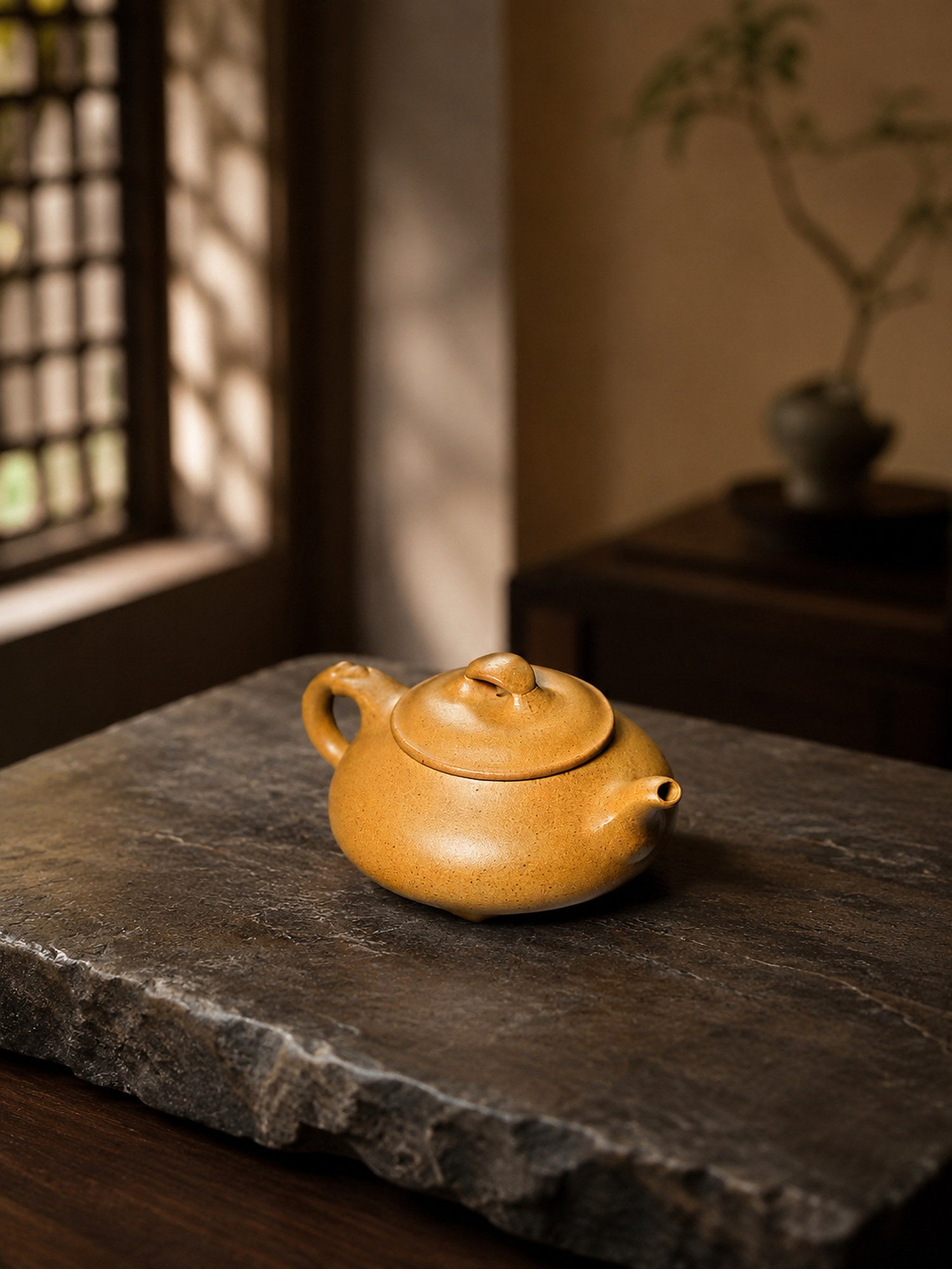 Product view 4 of 100ml Shipiao zisha teapot in Golden Duanni Clay, No. 258