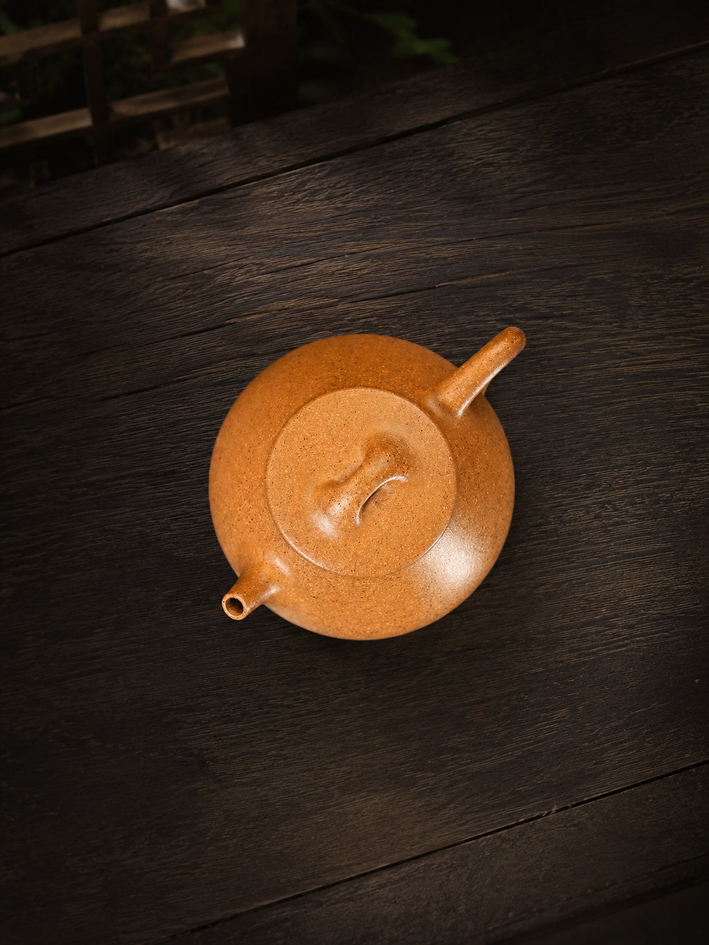 Product view 1 of 90ml Shipiao zisha teapot in Golden Duanni Clay, No. 358