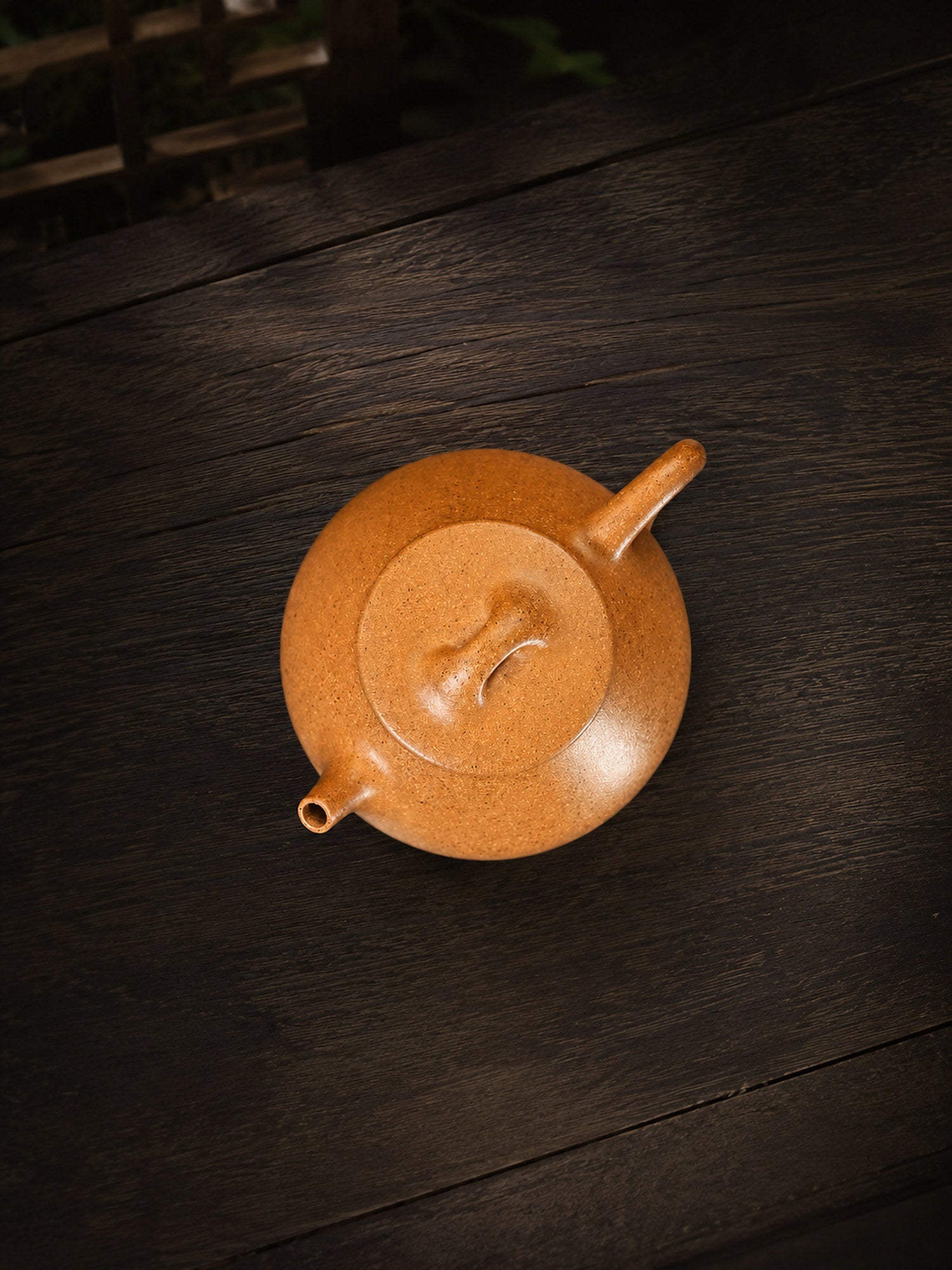 Product view 1 of 90ml Shipiao zisha teapot in Golden Duanni Clay, No. 358