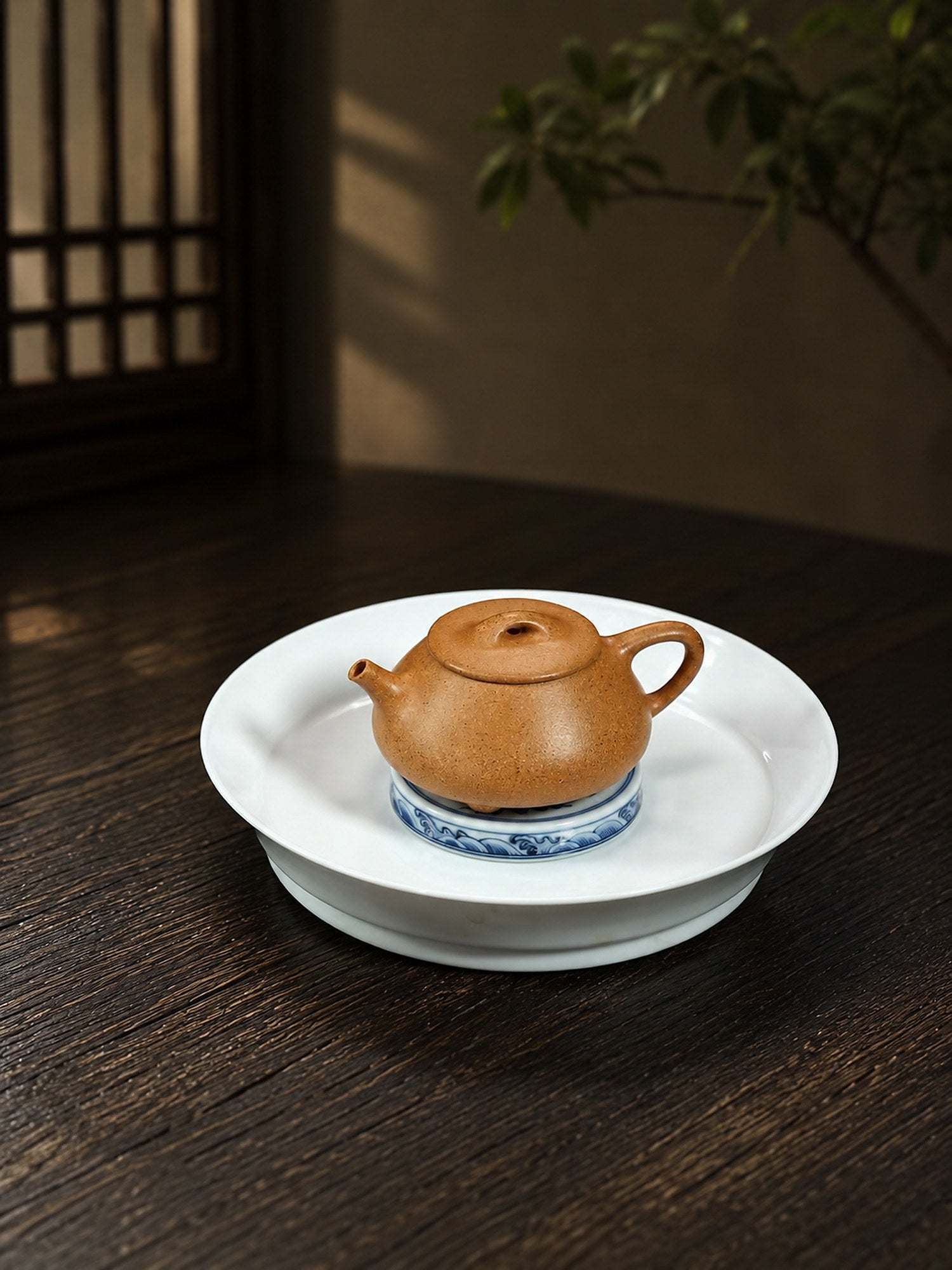 Product view 3 of 90ml Shipiao zisha teapot in Golden Duanni Clay, No. 358