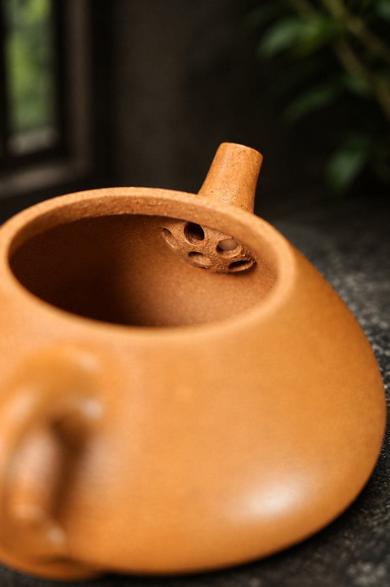 Product view 5 of 90ml Shipiao zisha teapot in Golden Duanni Clay, No. 358
