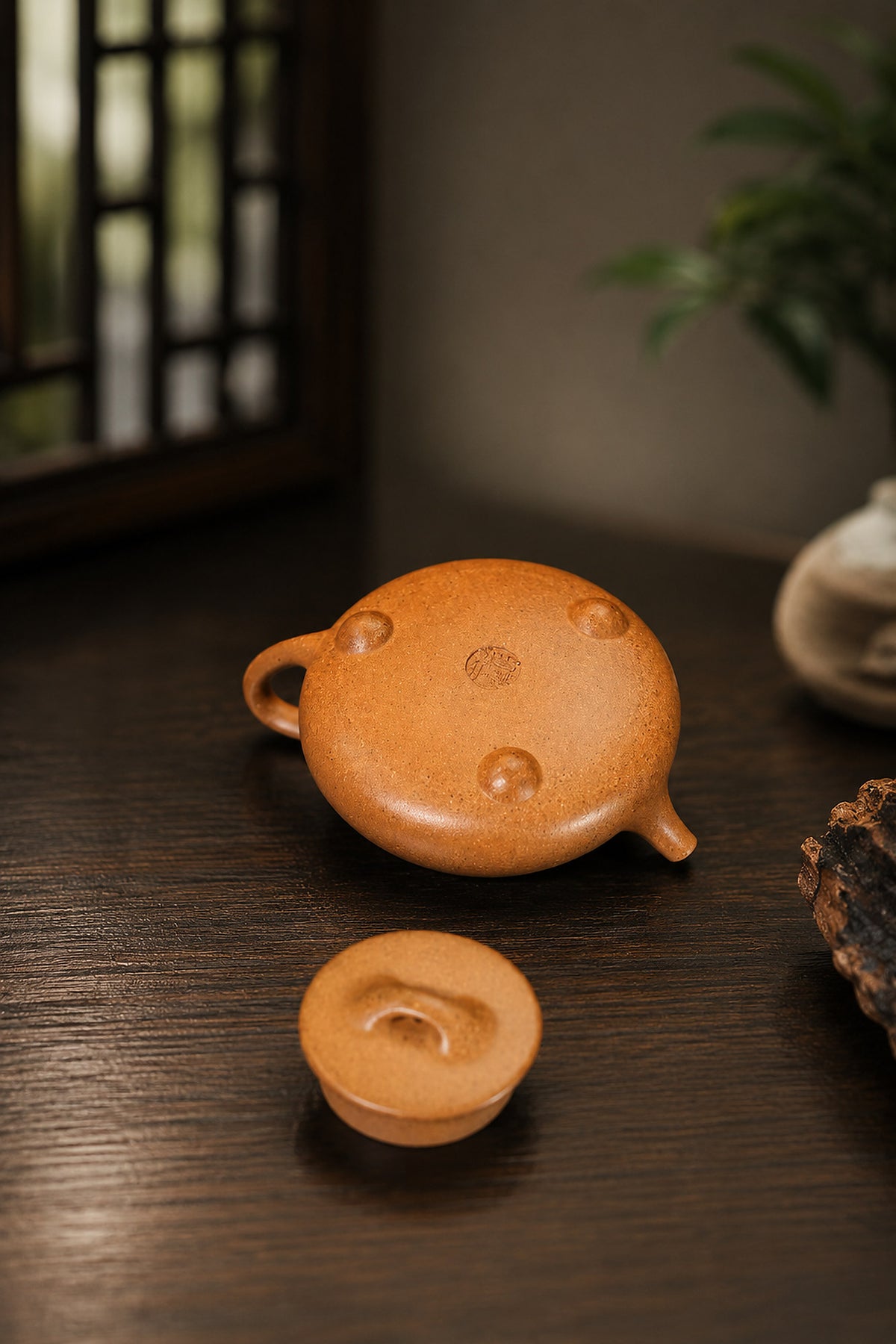 Product view 7 of 90ml Shipiao zisha teapot in Golden Duanni Clay, No. 358