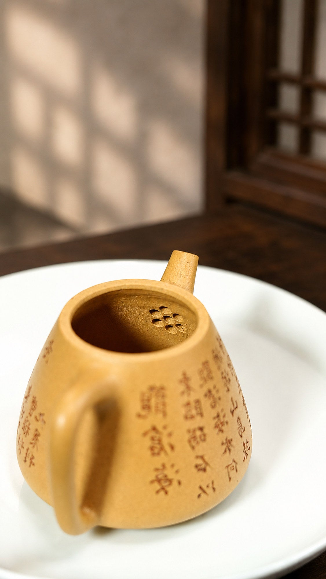 Product view 2 of 120ml Shipiao zisha teapot in Golden Duanni Clay, No. 372