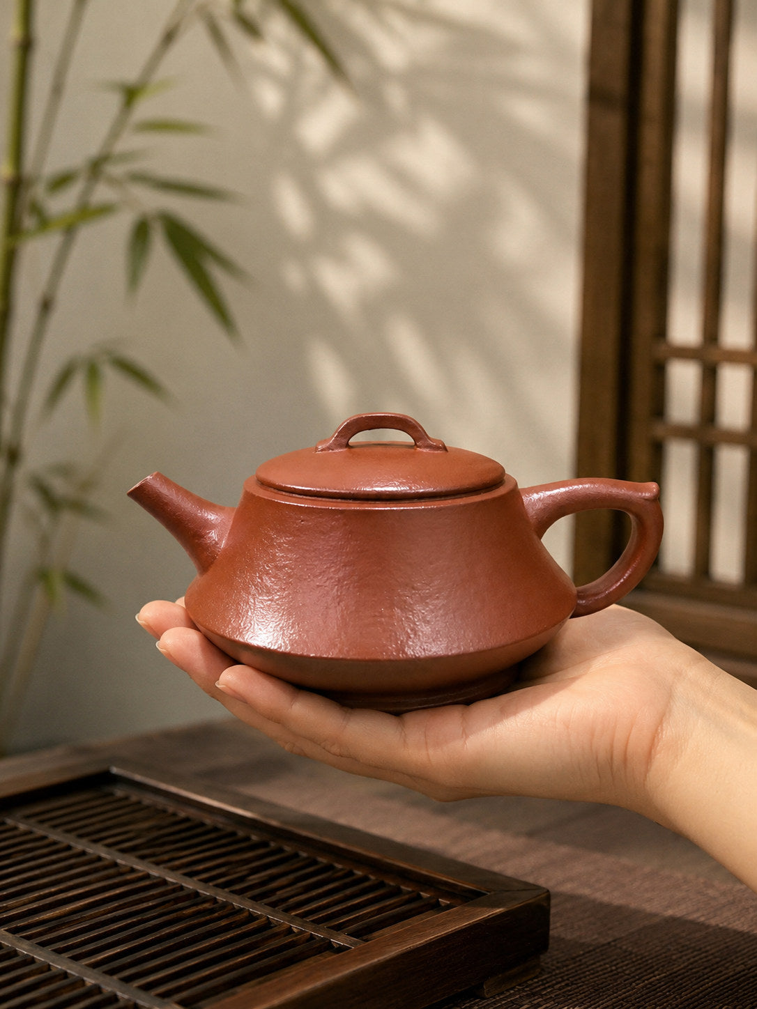 Product view 2 of 200ml Shipiao zisha teapot in Jiangponi Clay, No. 099