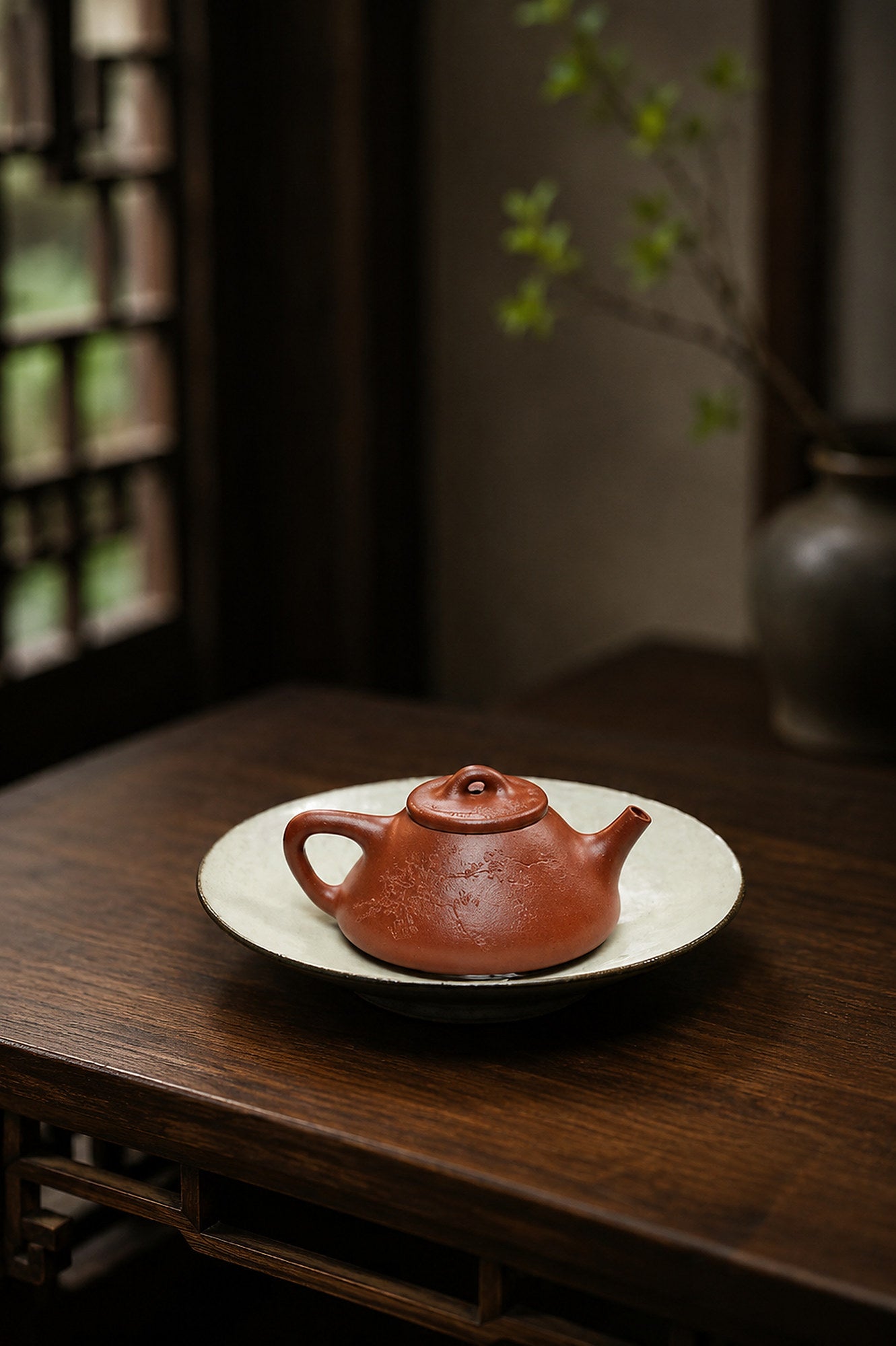 Product view 1 of 90ml Shipiao zisha teapot in Red Jiangponi Clay, No. 237