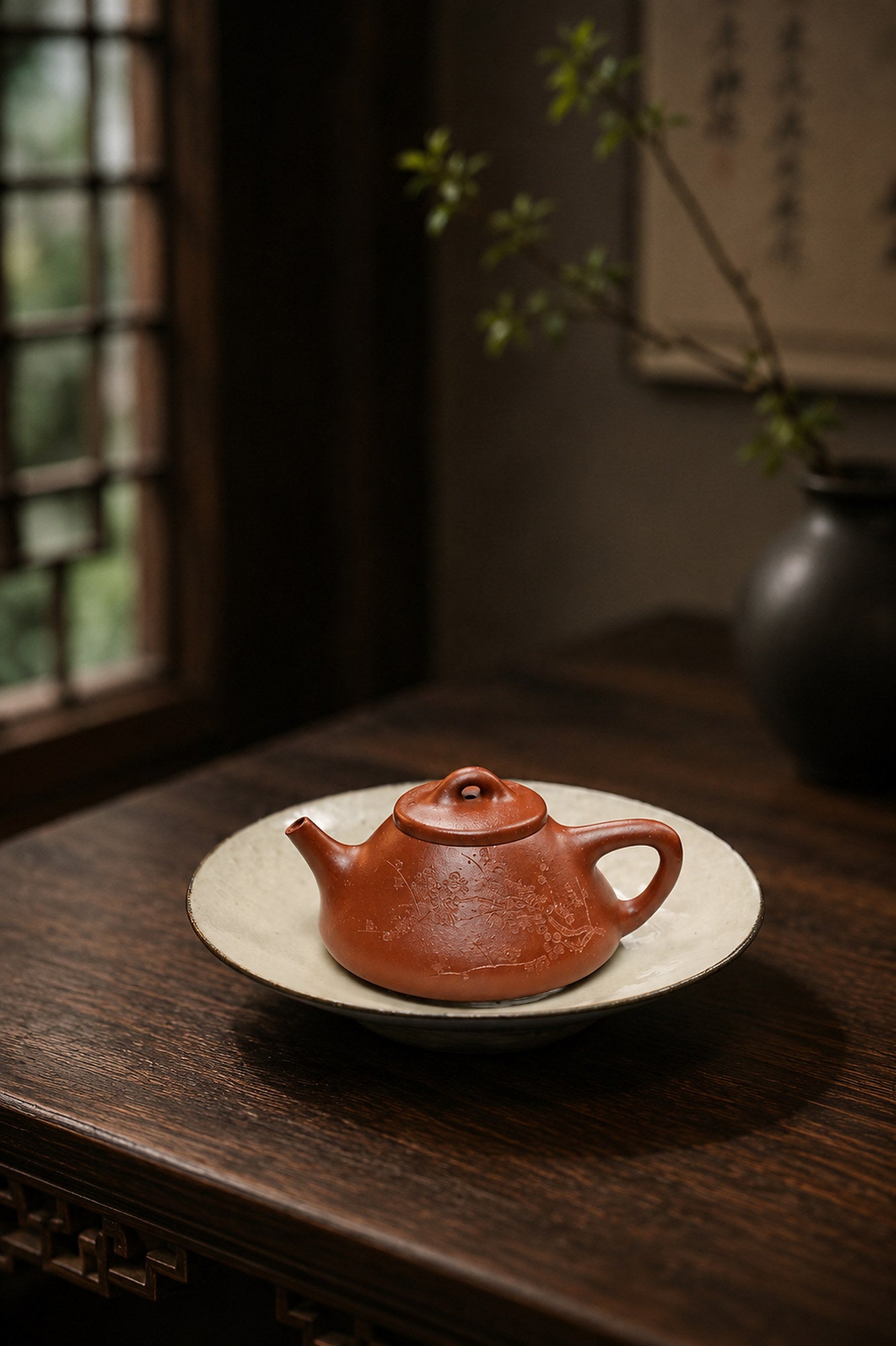 Product view 3 of 90ml Shipiao zisha teapot in Red Jiangponi Clay, No. 237