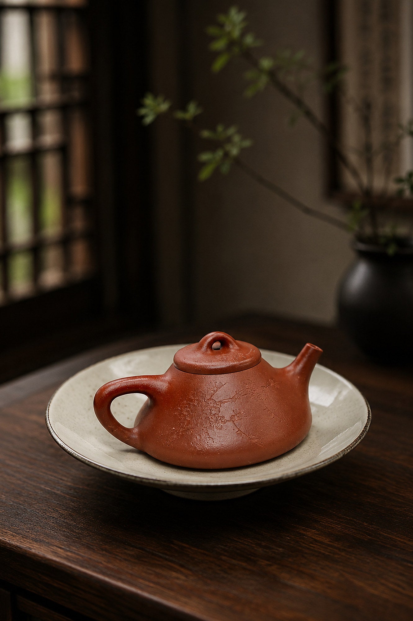 Product view 4 of 90ml Shipiao zisha teapot in Red Jiangponi Clay, No. 237