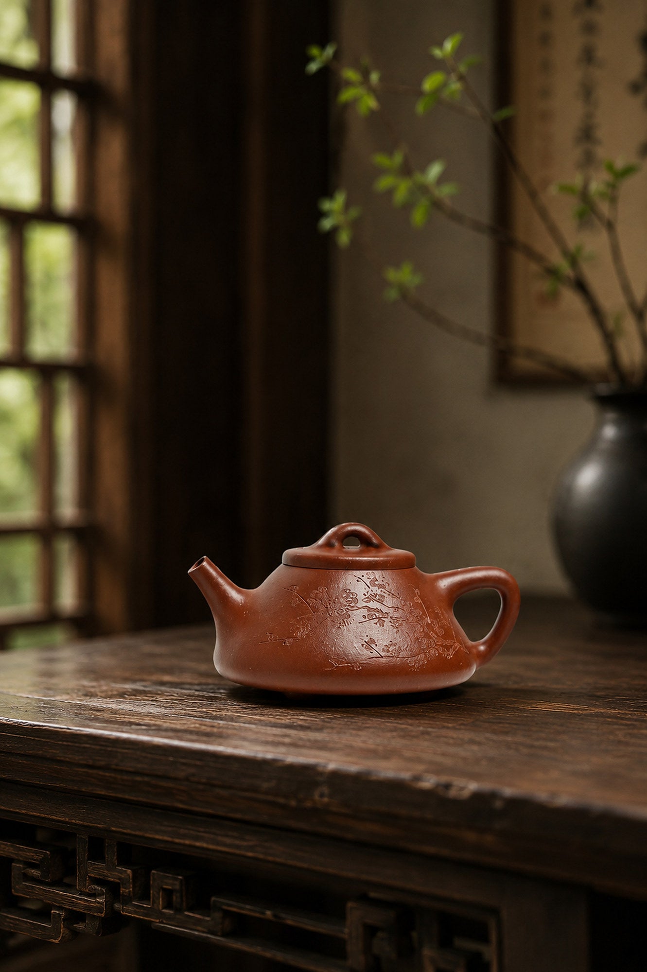 Product view 5 of 90ml Shipiao zisha teapot in Red Jiangponi Clay, No. 237