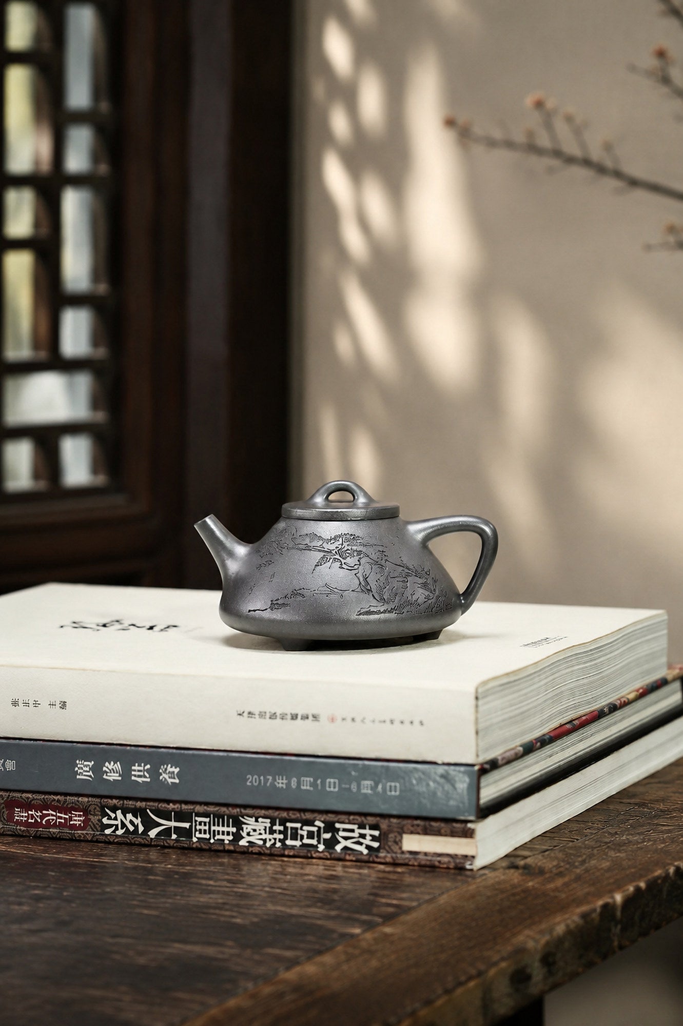 Product view 2 of 150ml Shipiao zisha teapot in Tianqingni Clay, No. 434