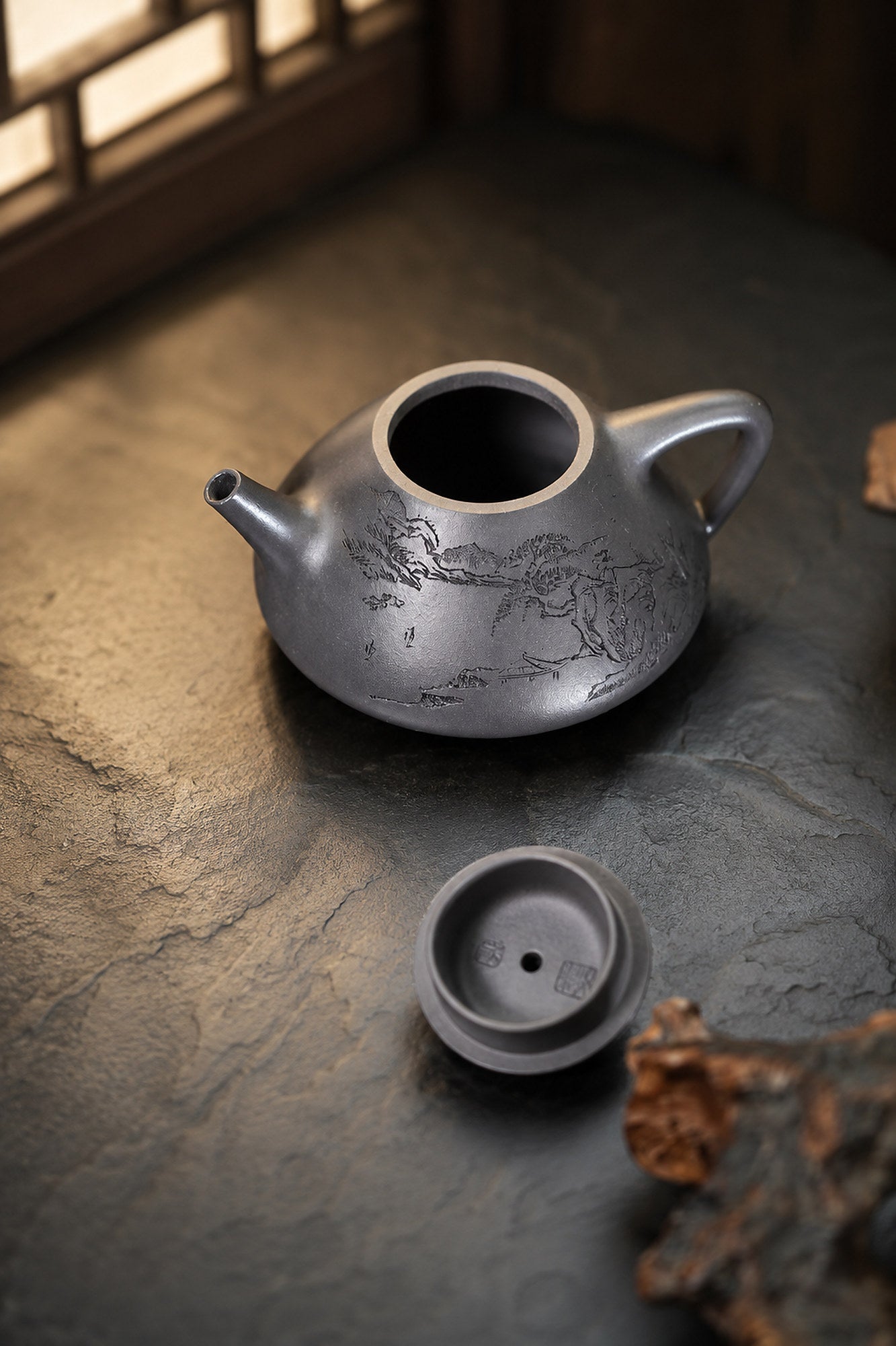 Product view 5 of 150ml Shipiao zisha teapot in Tianqingni Clay, No. 434