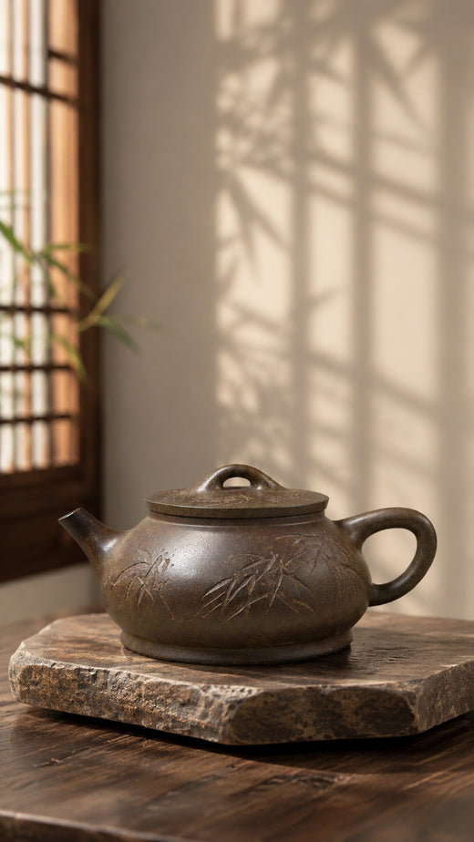 Product view 1 of 180ml Shipiao zisha teapot in Xiekeqing Clay, No. 197