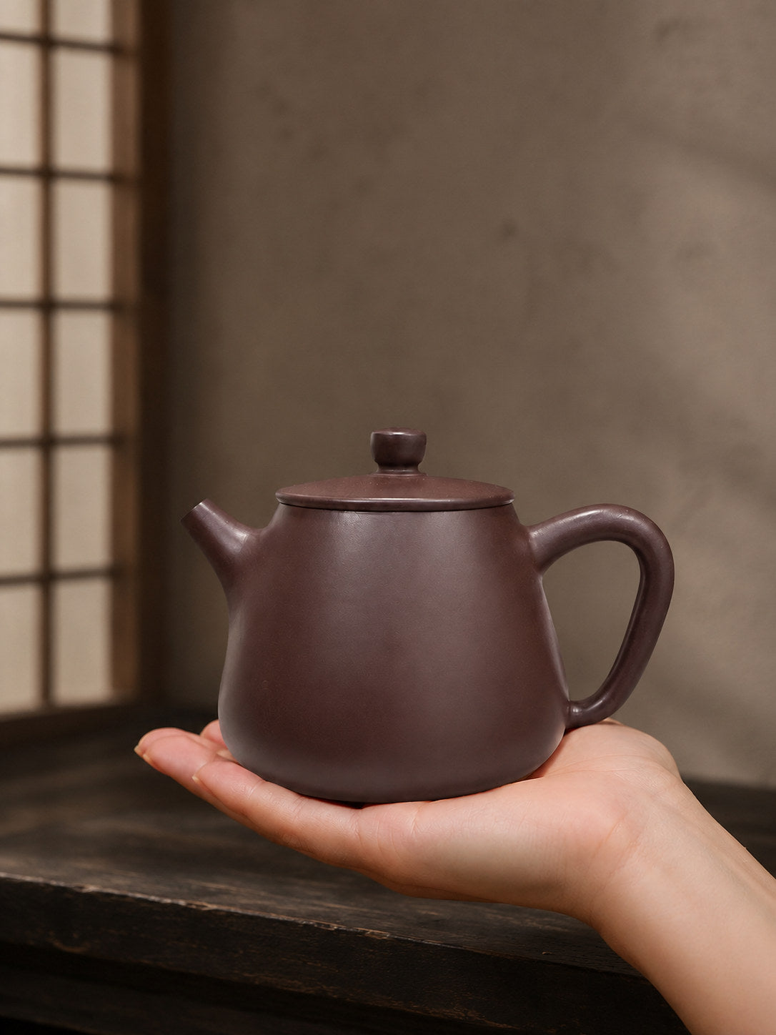 Product view 2 of 140ml Shipiao zisha teapot in Zipao Yusha Clay, No. 070