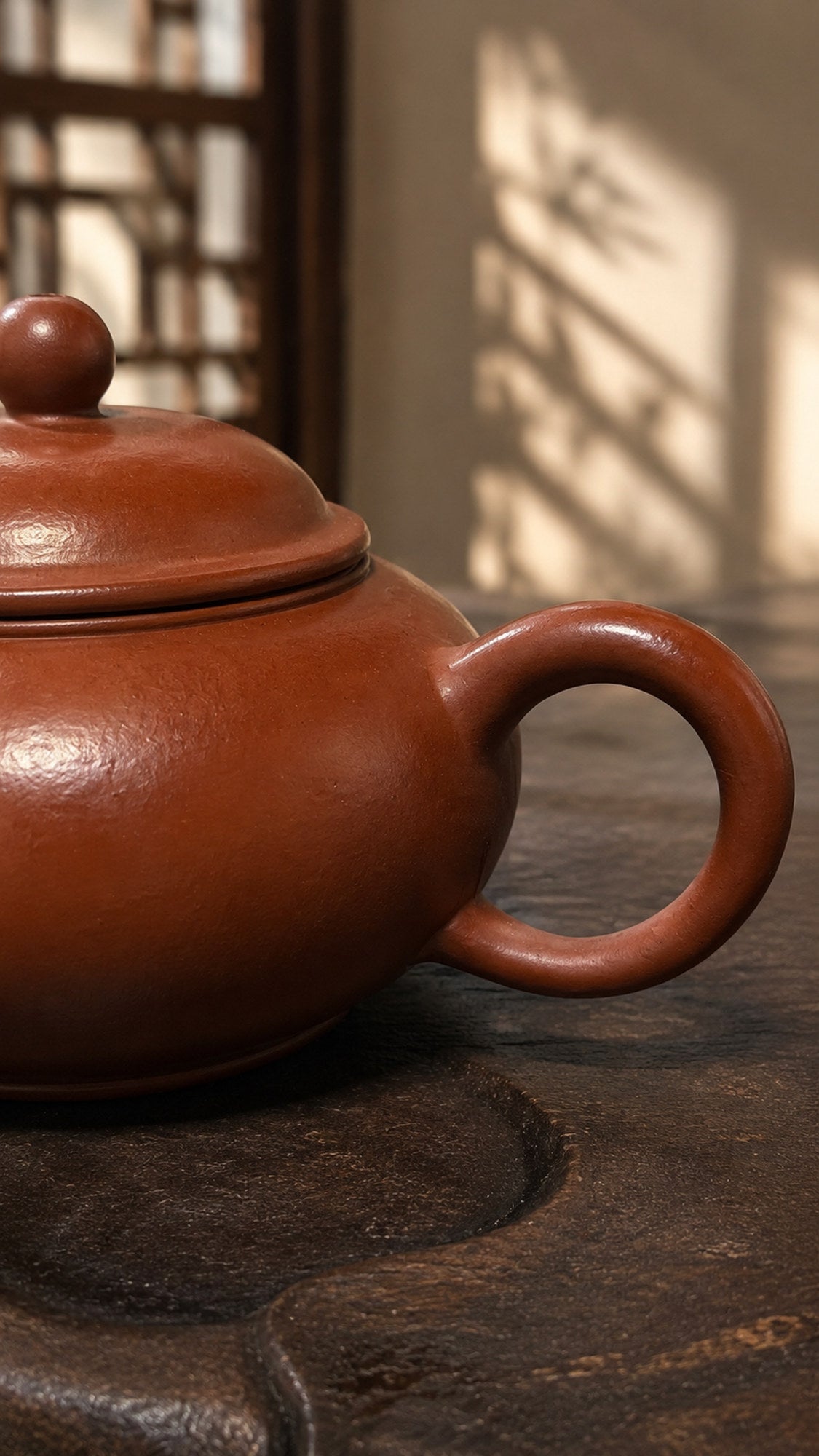 Product view 5 of 100ml Shuiping zisha teapot in Dahongpao Clay, No. 215