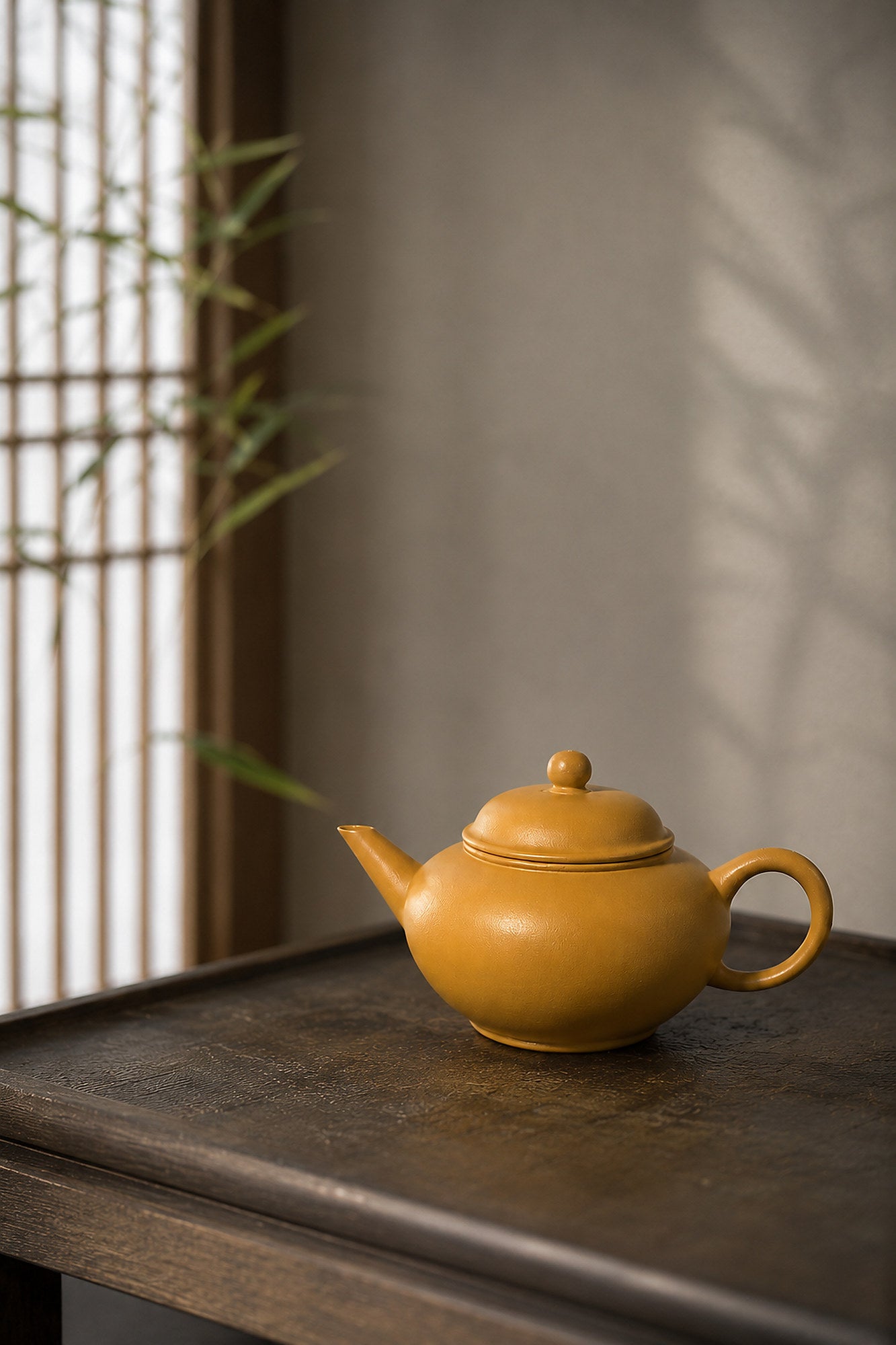 Product view 4 of 150ml Shuiping zisha teapot in Golden Zhuni Clay, No. 030