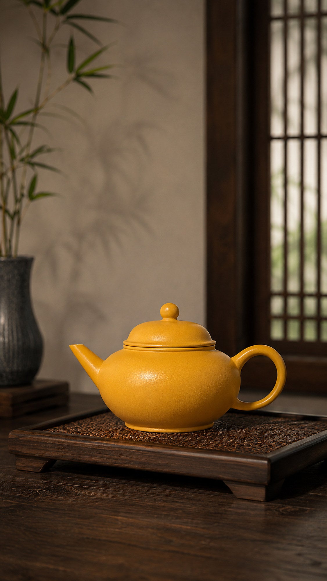 Product view 7 of 150ml Shuiping zisha teapot in Golden Zhuni Clay, No. 030