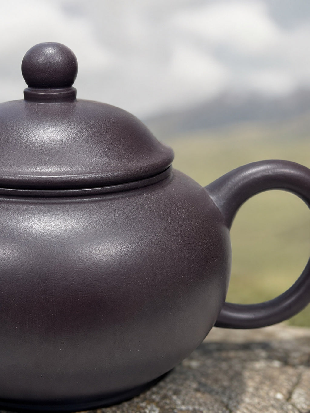 Product view 3 of 200ml Shuiping zisha teapot in Hei Duntou Clay, No. 134