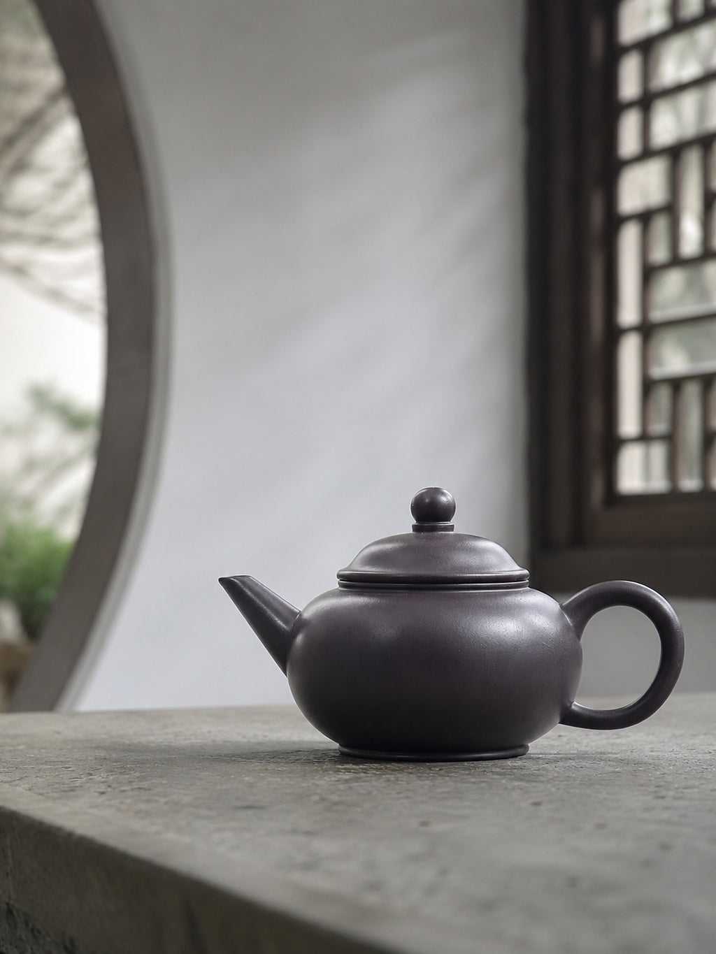 Product view 6 of 200ml Shuiping zisha teapot in Hei Duntou Clay, No. 134