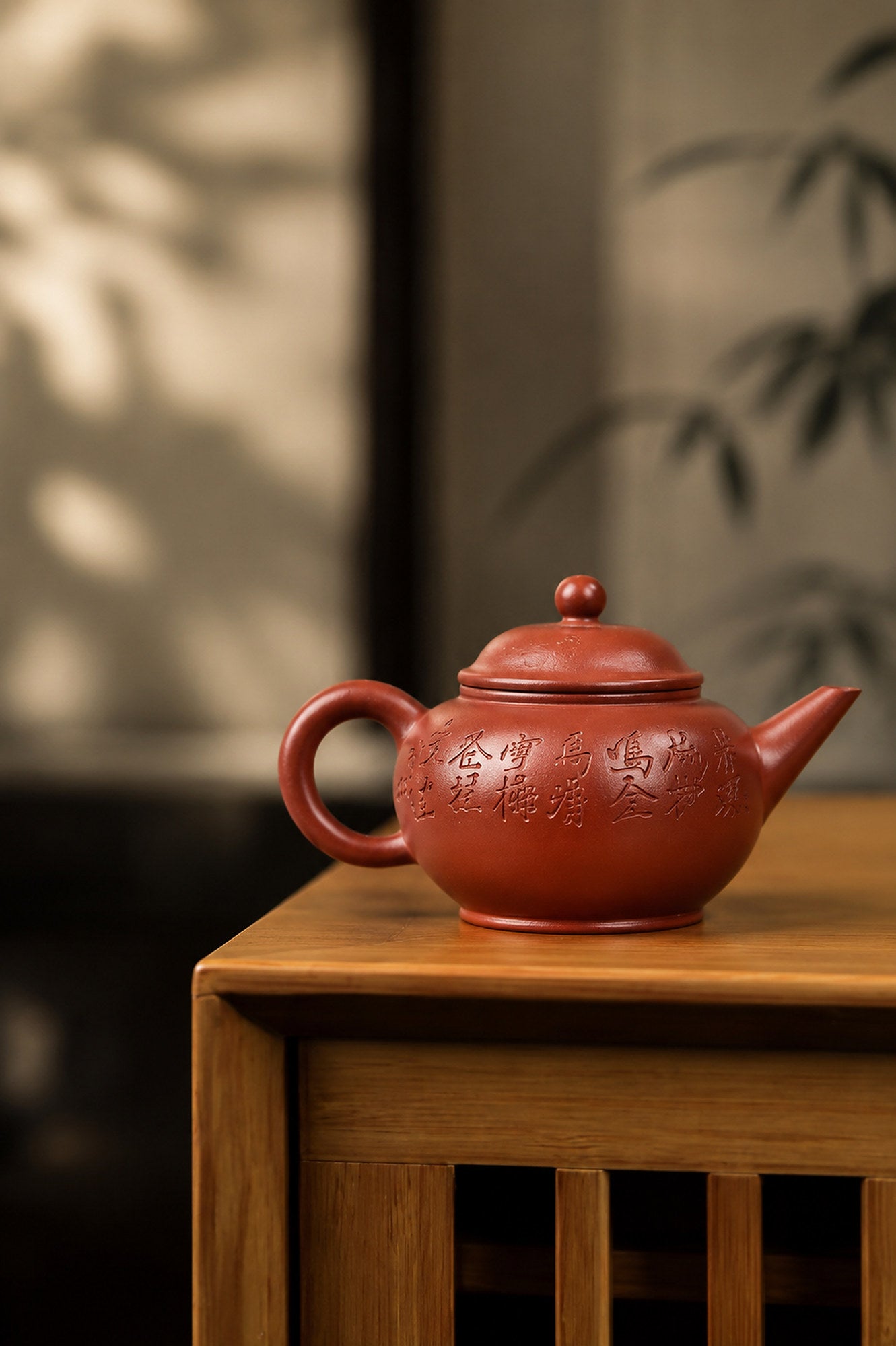 Product view 5 of 120ml Shuiping zisha teapot in Hongpilong Clay, No. 337