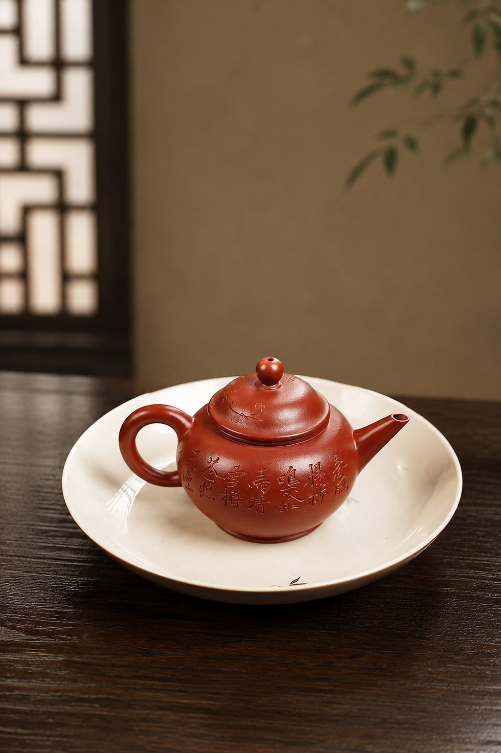 Product view 7 of 120ml Shuiping zisha teapot in Hongpilong Clay, No. 337