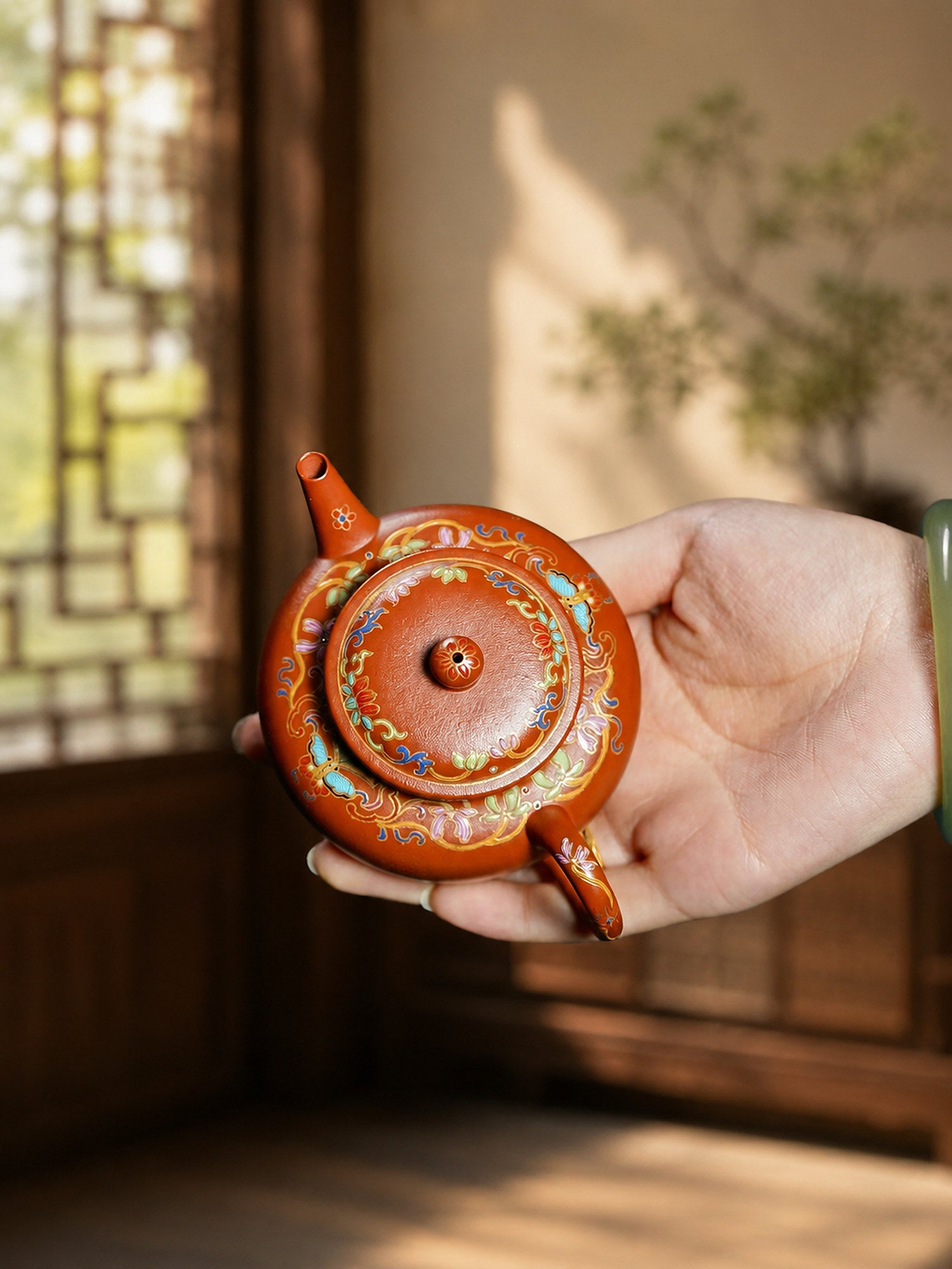 Product view 1 of 130ml Shuiping zisha teapot in Zhuni Clay, No. 238