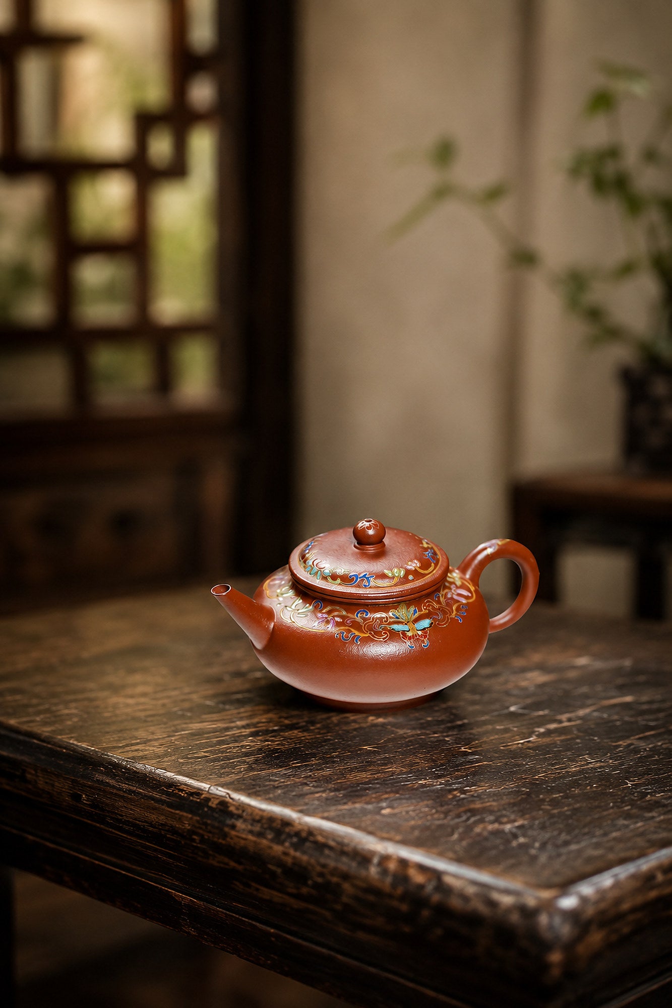 Product view 3 of 130ml Shuiping zisha teapot in Zhuni Clay, No. 238
