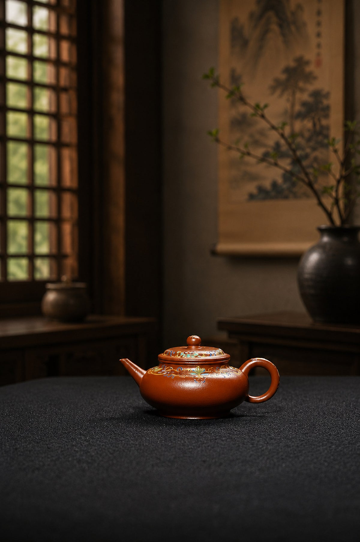 Product view 7 of 130ml Shuiping zisha teapot in Zhuni Clay, No. 238