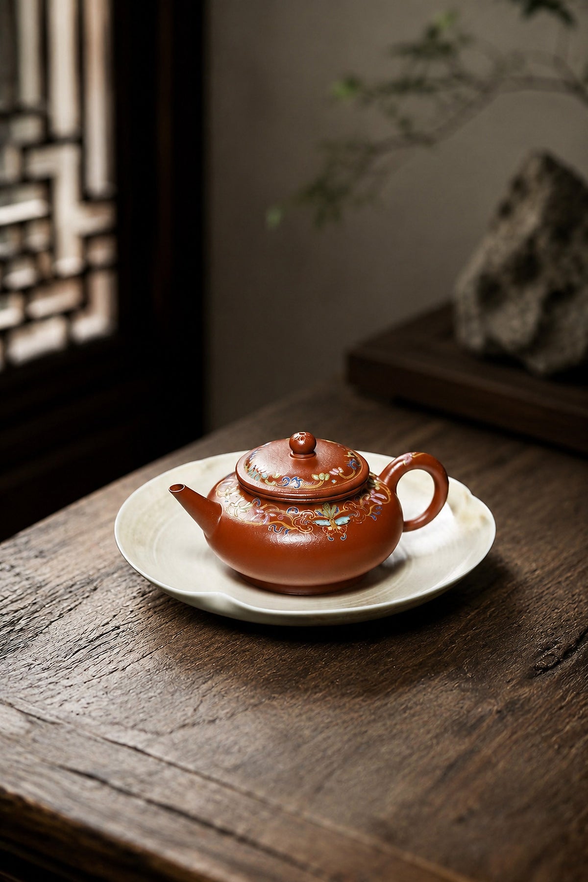 Product view 8 of 130ml Shuiping zisha teapot in Zhuni Clay, No. 238