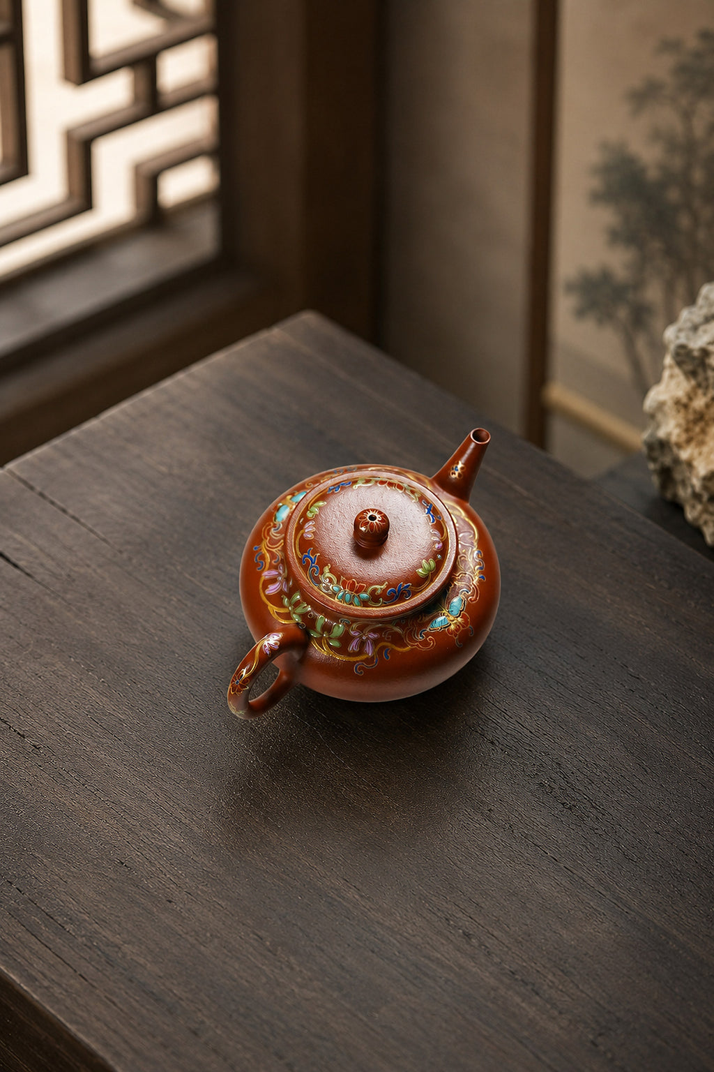 Product view 9 of 130ml Shuiping zisha teapot in Zhuni Clay, No. 238