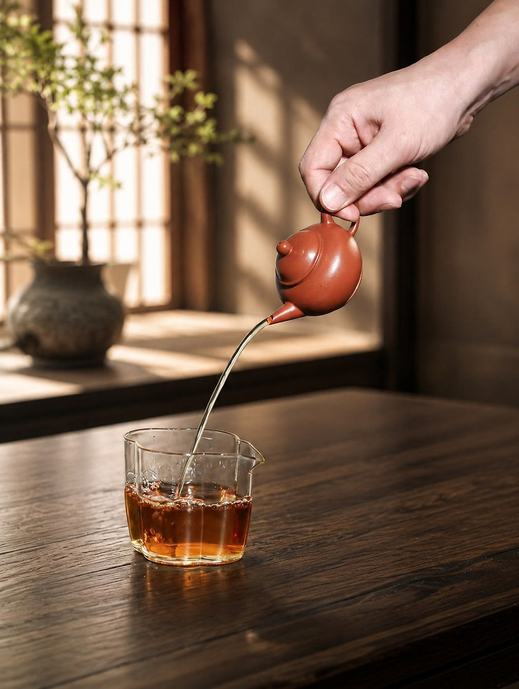 Product view 2 of 80ml Shuiping zisha teapot in Zhuni Clay, No. 328