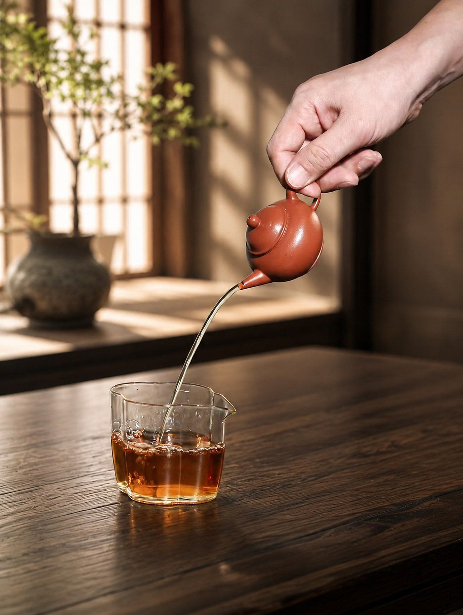 Product view 2 of 80ml Shuiping zisha teapot in Zhuni Clay, No. 328
