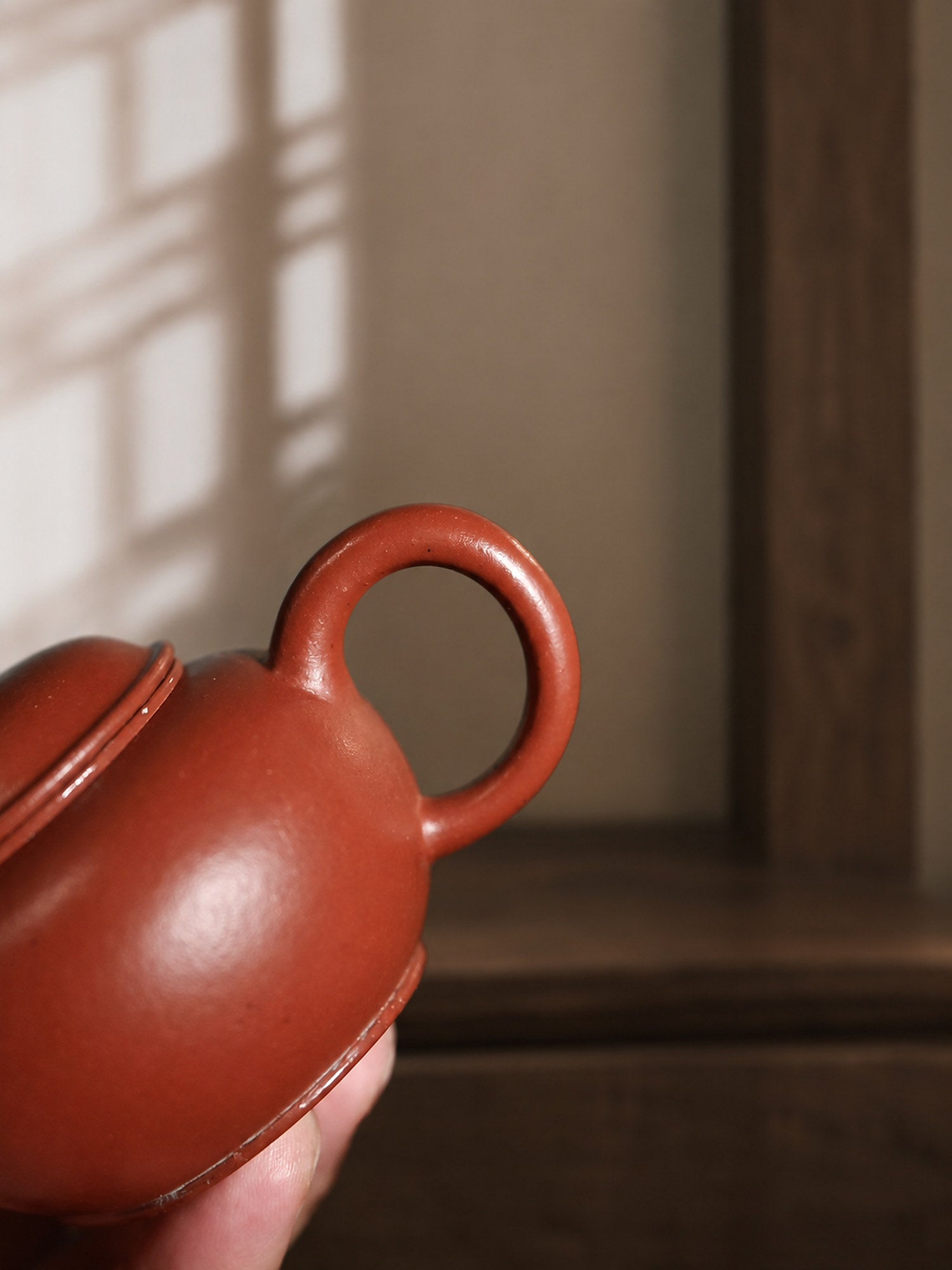 Product view 3 of 80ml Shuiping zisha teapot in Zhuni Clay, No. 328