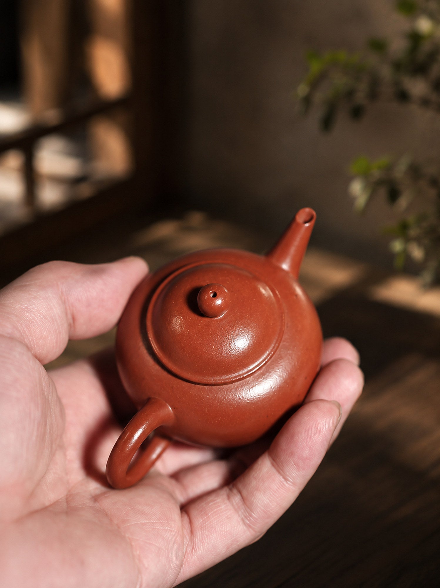 Product view 5 of 80ml Shuiping zisha teapot in Zhuni Clay, No. 328